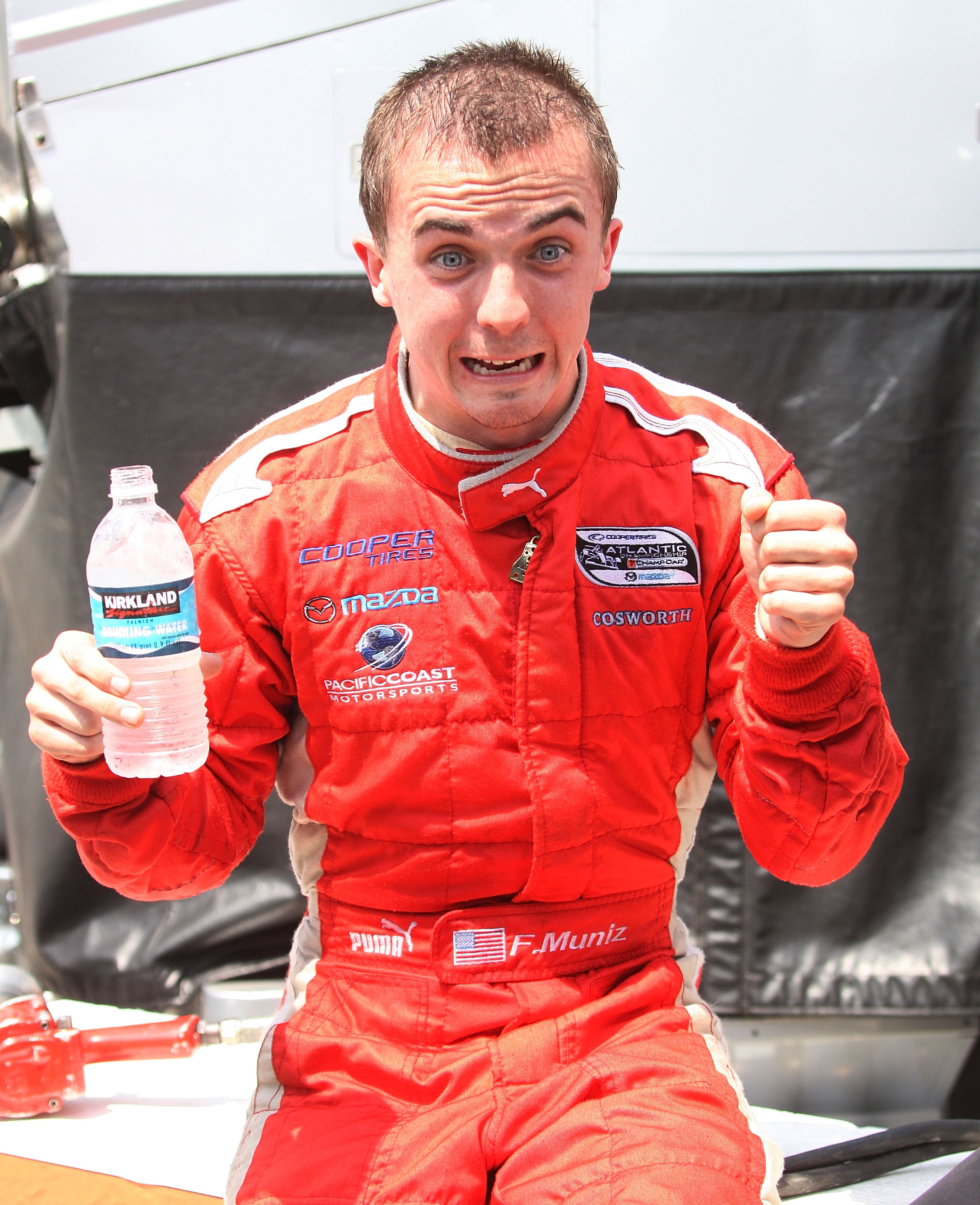 Frankie Muniz en la 34ª edición del Gran Premio Toyota de Long Beach 32ª Carrera Anual Pro/Celebrity el 20 de abril de 2008, en California. | Fuente: Getty Images