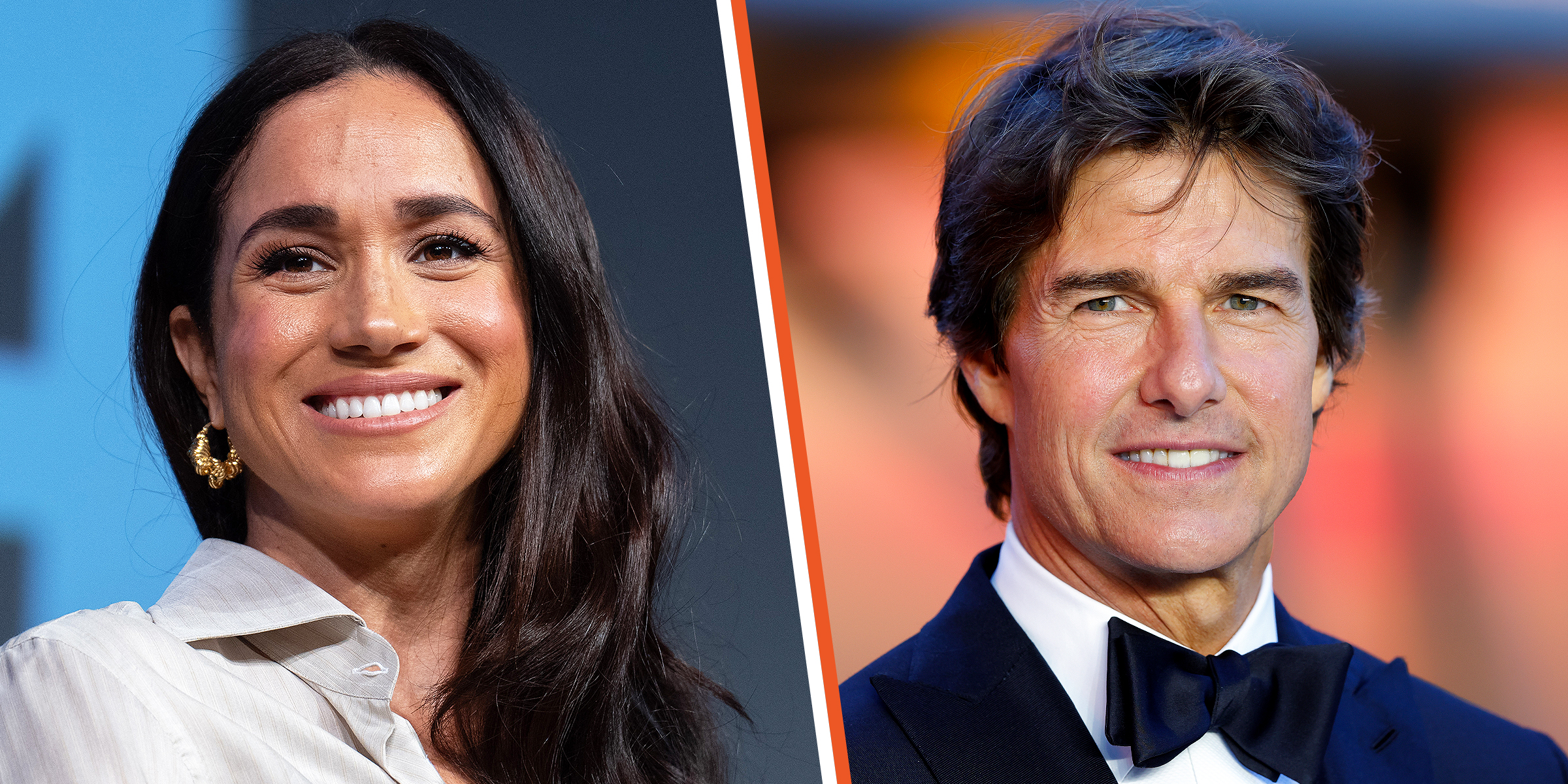 Meghan Markle y Tom Cruise | Foto: Getty Images
