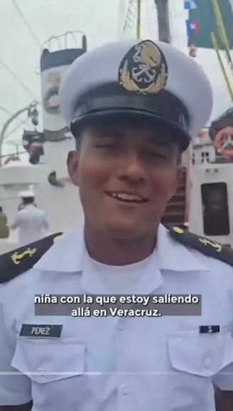Los cadetes dan sus últimos mensajes antes de la colisión. | Foto: TikTok/latinus_us