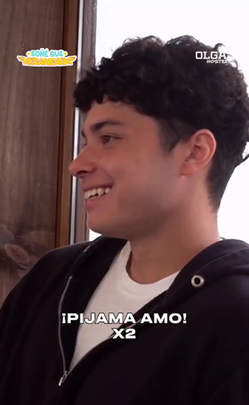 Benito Noble Ortega en la entrevista donde su madre Julieta Ortega habló sobre lo que no le gustaría de su futura novia | Fuente: Instagram/sonequevolaba