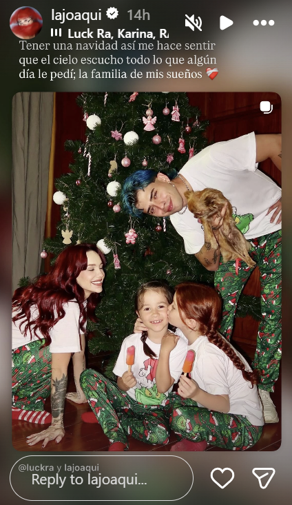 La historia navideña de La Joaqui. | Foto: instagram.com/lajoaqui