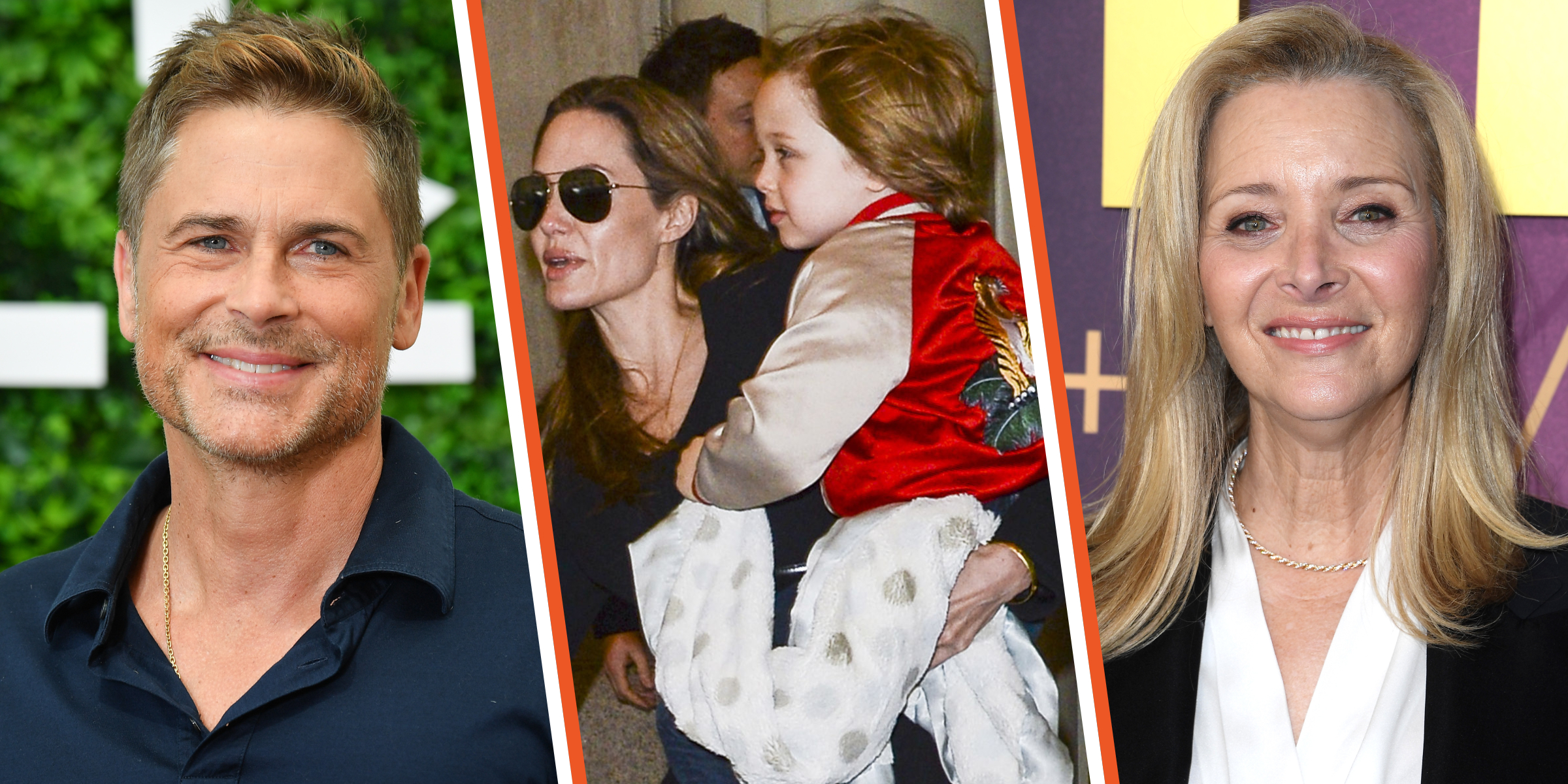 Rob Lowe | Angelina Jolie y su hijo Knox Jolie-Pitt | Lisa Kudrow | Fuente: Getty Images