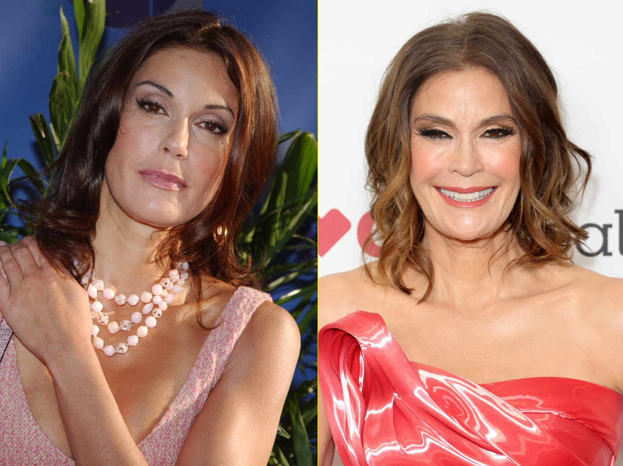 Teri Hatcher en 2004 frente a en 2023 | Fuente: Getty Images