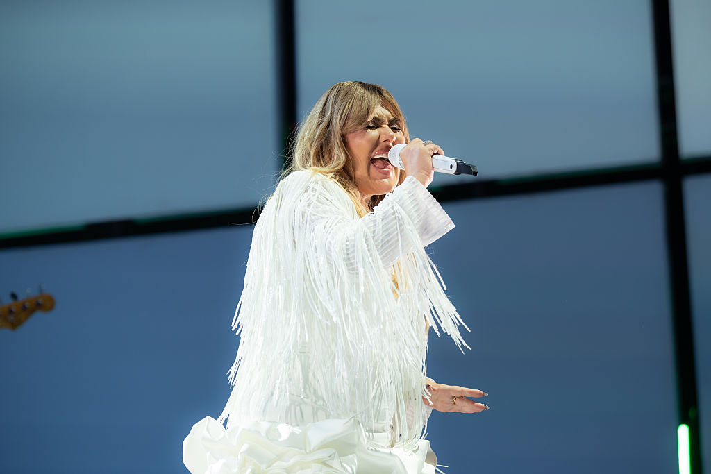 Amaia Montero de La Oreja de Van Gogh actúa en concierto en el Roig Arena el 4 de septiembre de 2026 en Valencia, España. | Fuente: Getty Images