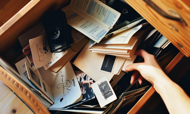 Una mano metiendo cartas en un cajón | Fuente: AmoMama