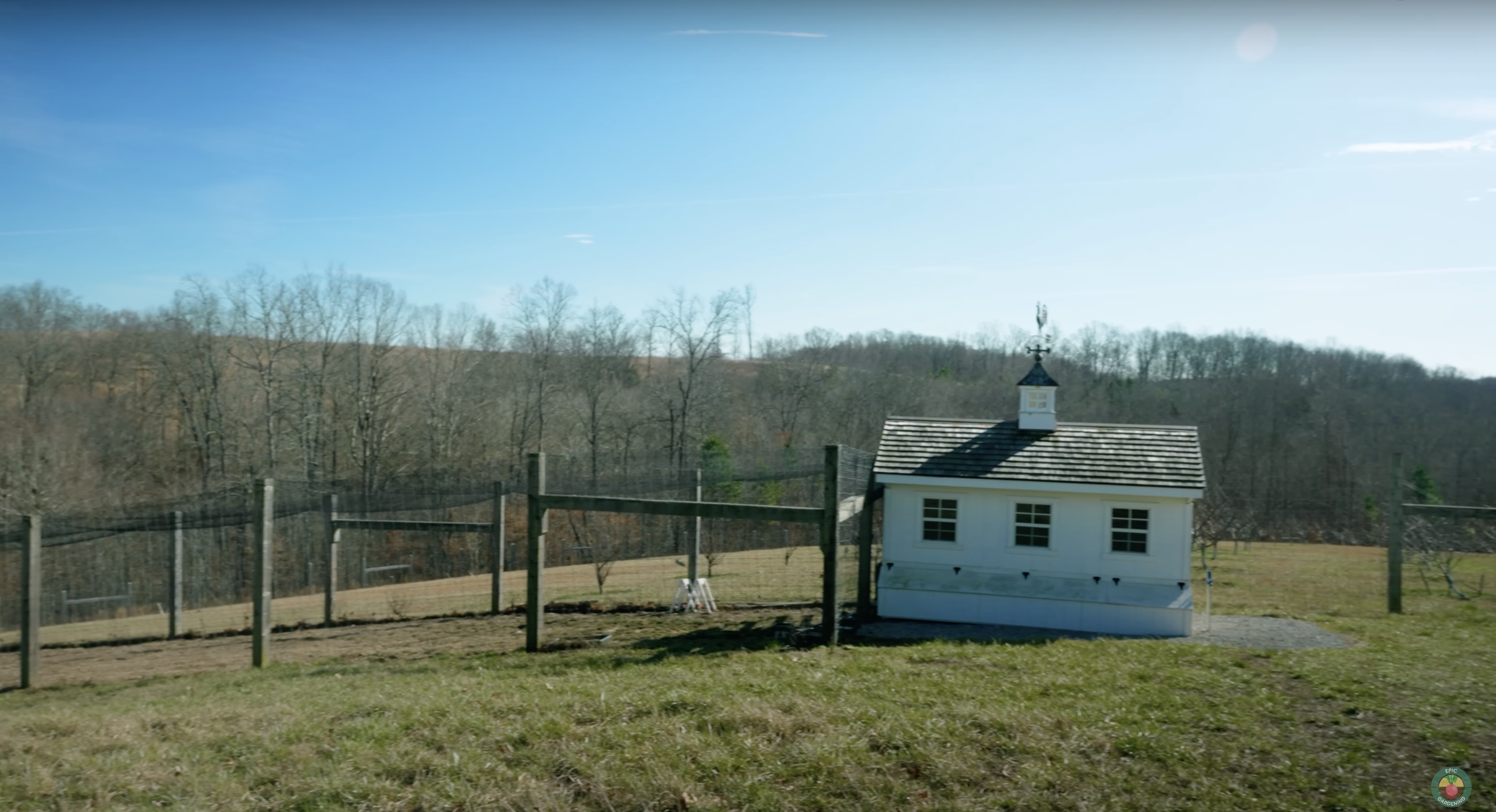 Una vista de la granja de Carrie Underwood | Fuente: YouTube/@epicgardening