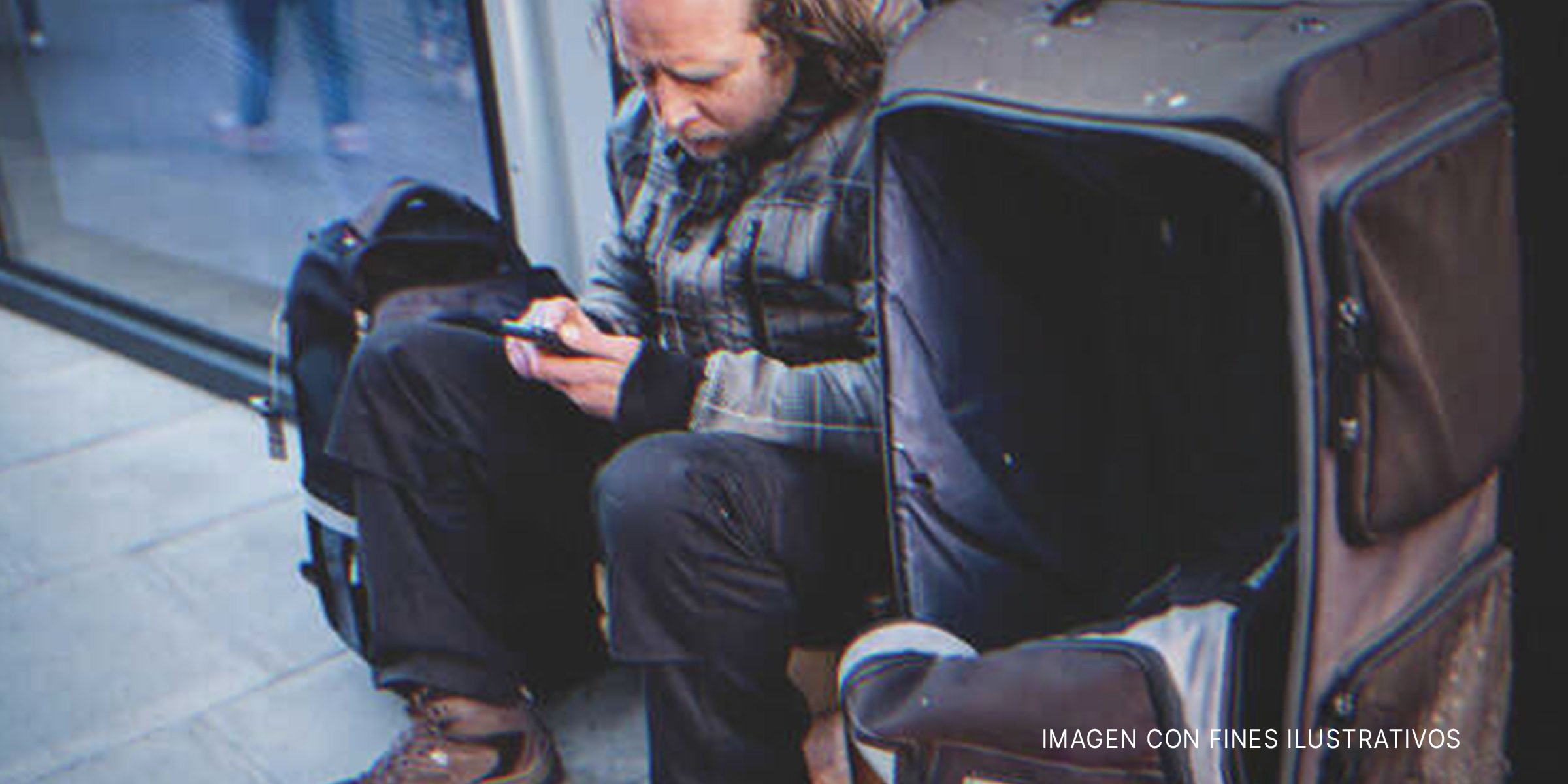Hombre sin hogar | Foto: Shuttershock