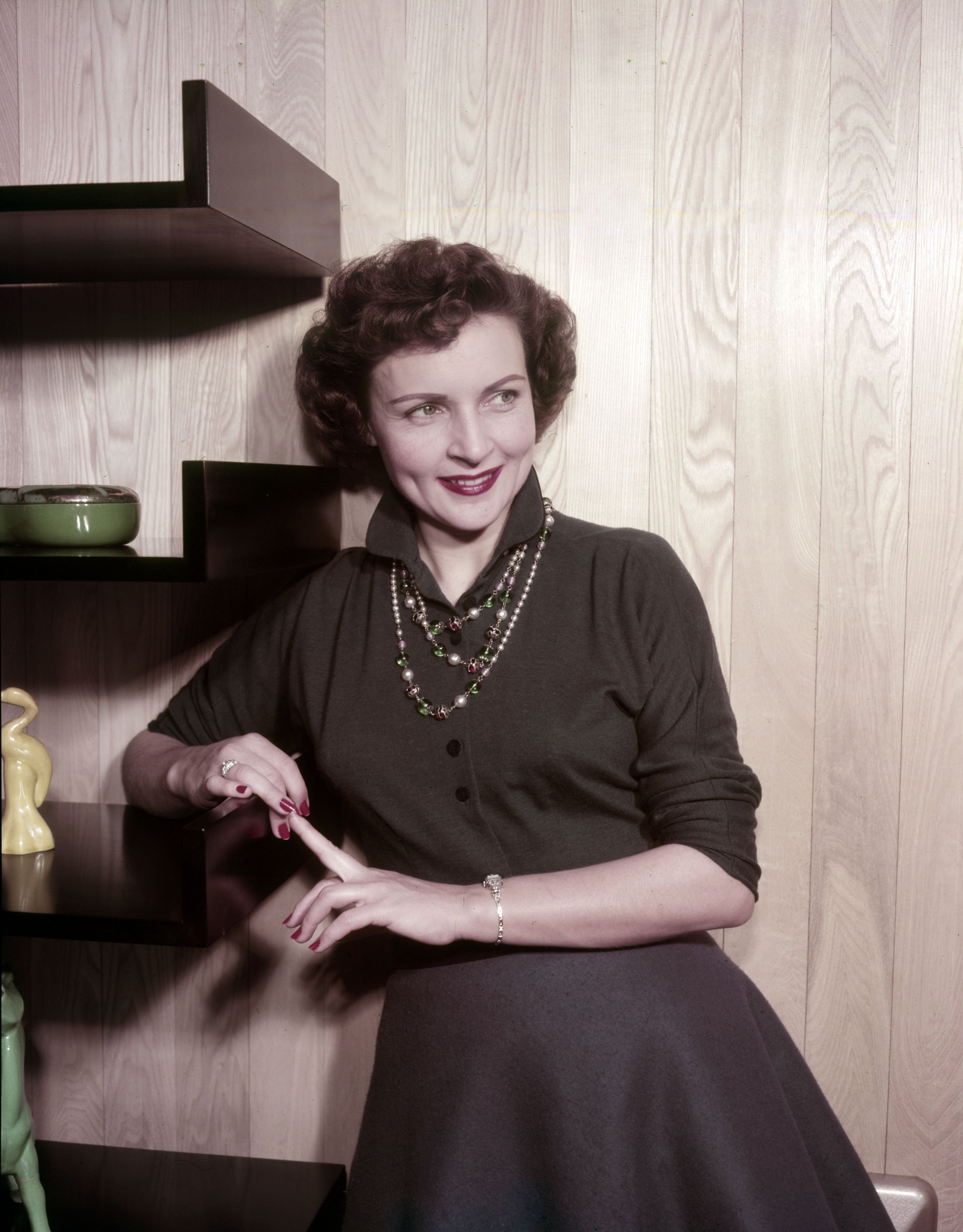 La actriz Betty White fotografiada en 1954. | Foto: Getty Images