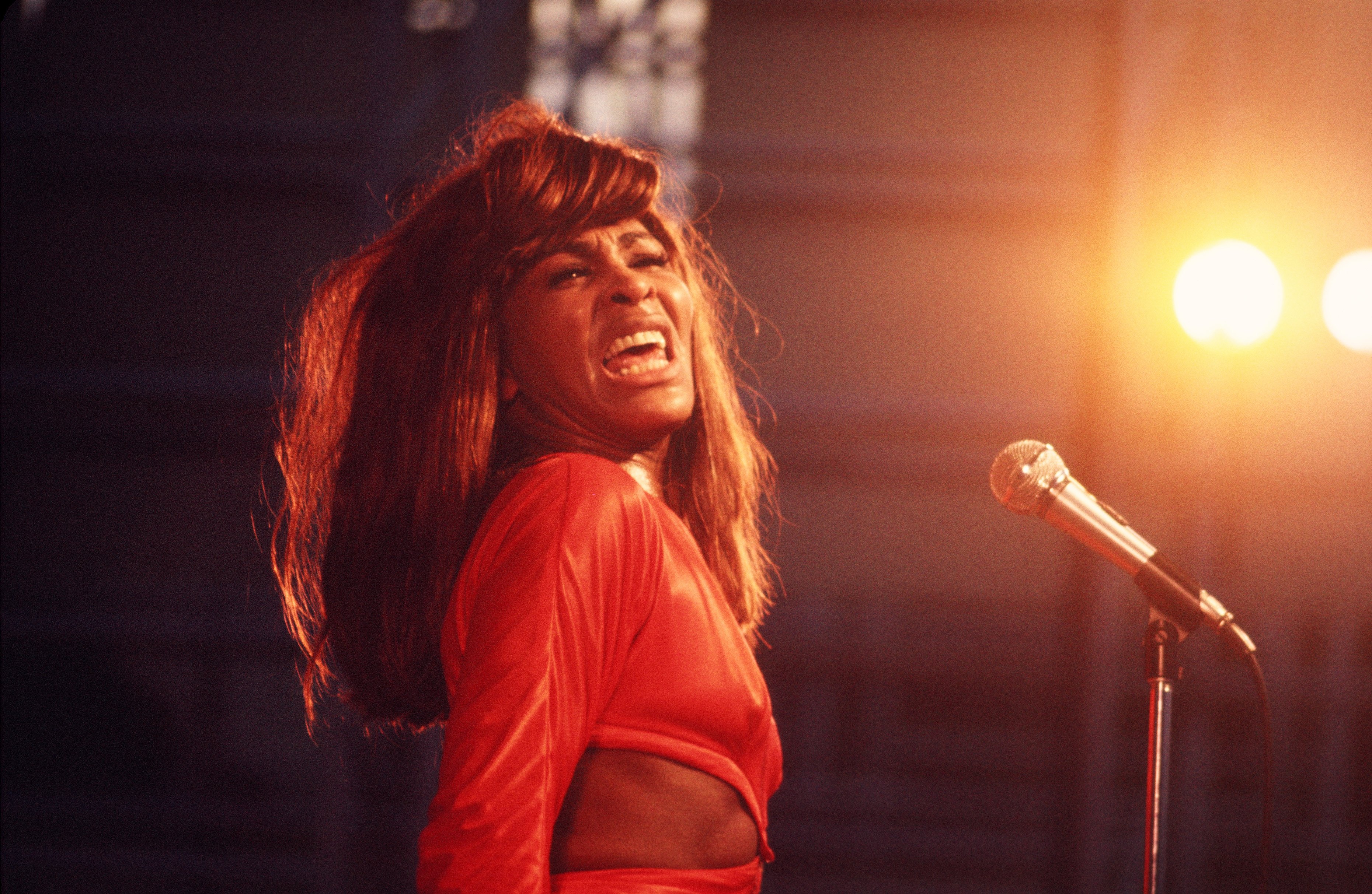 La cantante actúa durante un concierto en Central Park en Manhattan, Nueva York, en 1969 | Foto: Getty Images