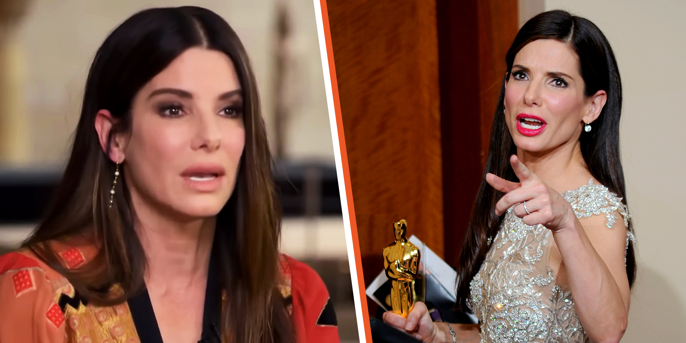 Sandra Bullock. | Foto: YouTube/TODAY | Getty Images