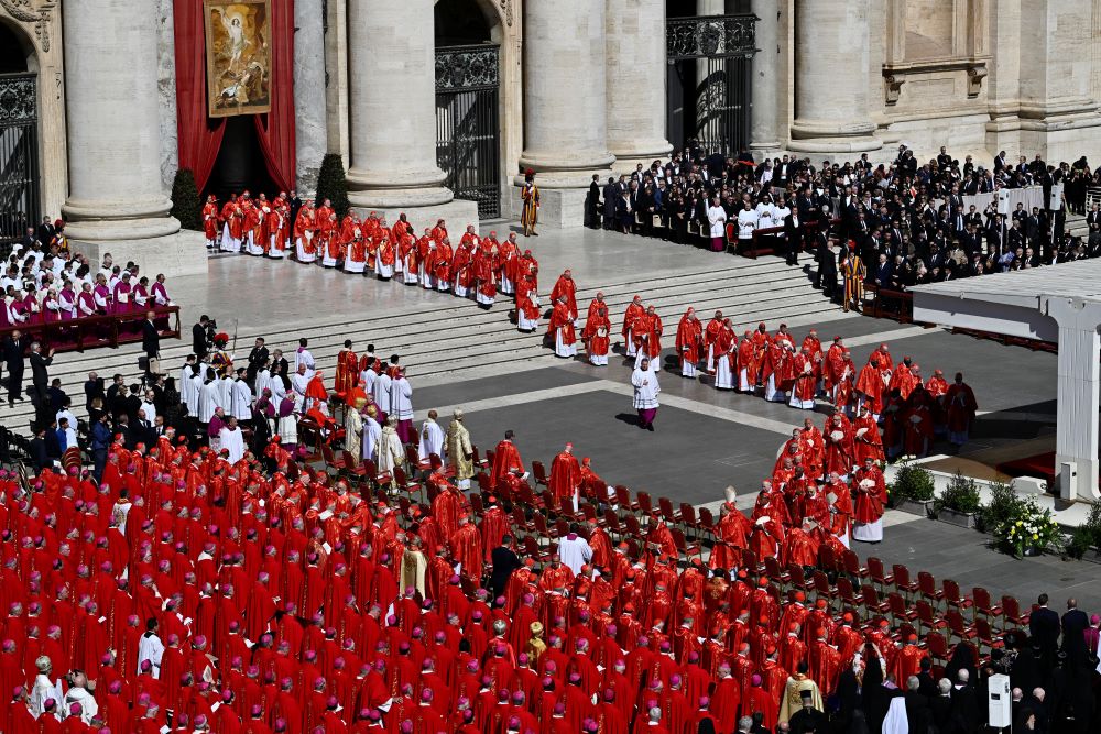 Funeral del papa Francisco en el Vaticano, 26 de abril de 2025. | Foto: Getty Images