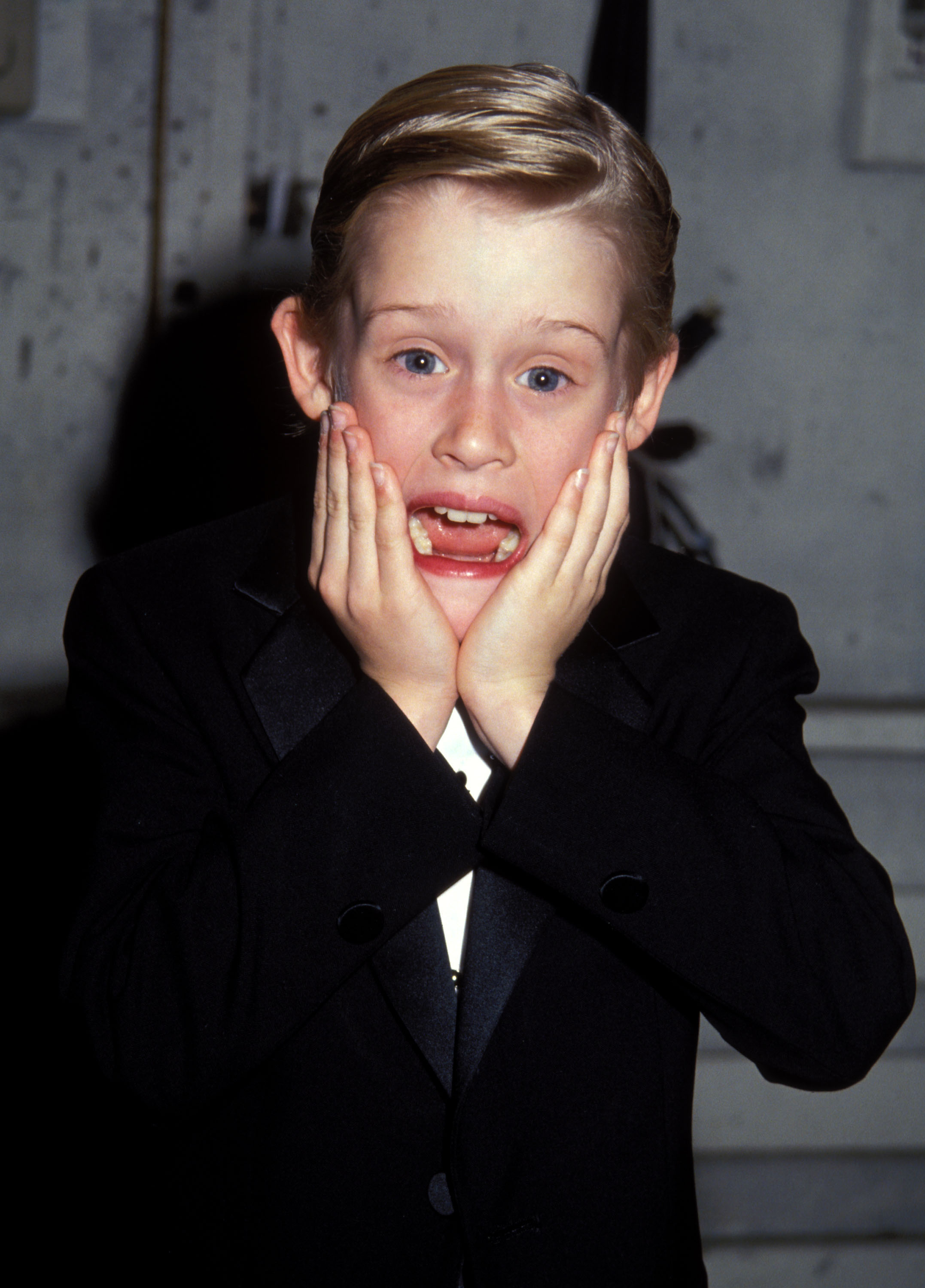 Macaulay Culkin en Hollywood, en 1991. | Foto: Getty Images