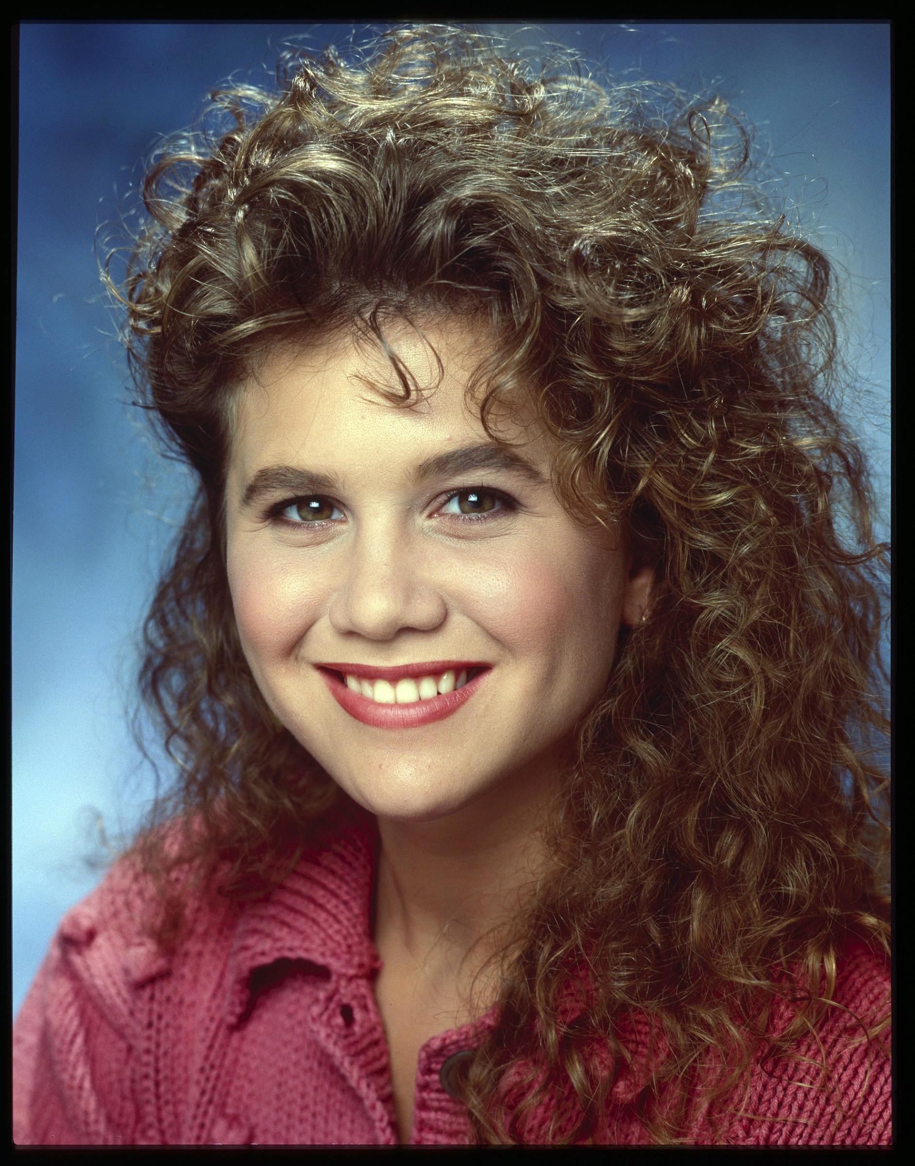 Tracey Gold durante una sesión de fotos el 5 de octubre de 1988. | Fuente: Getty Images