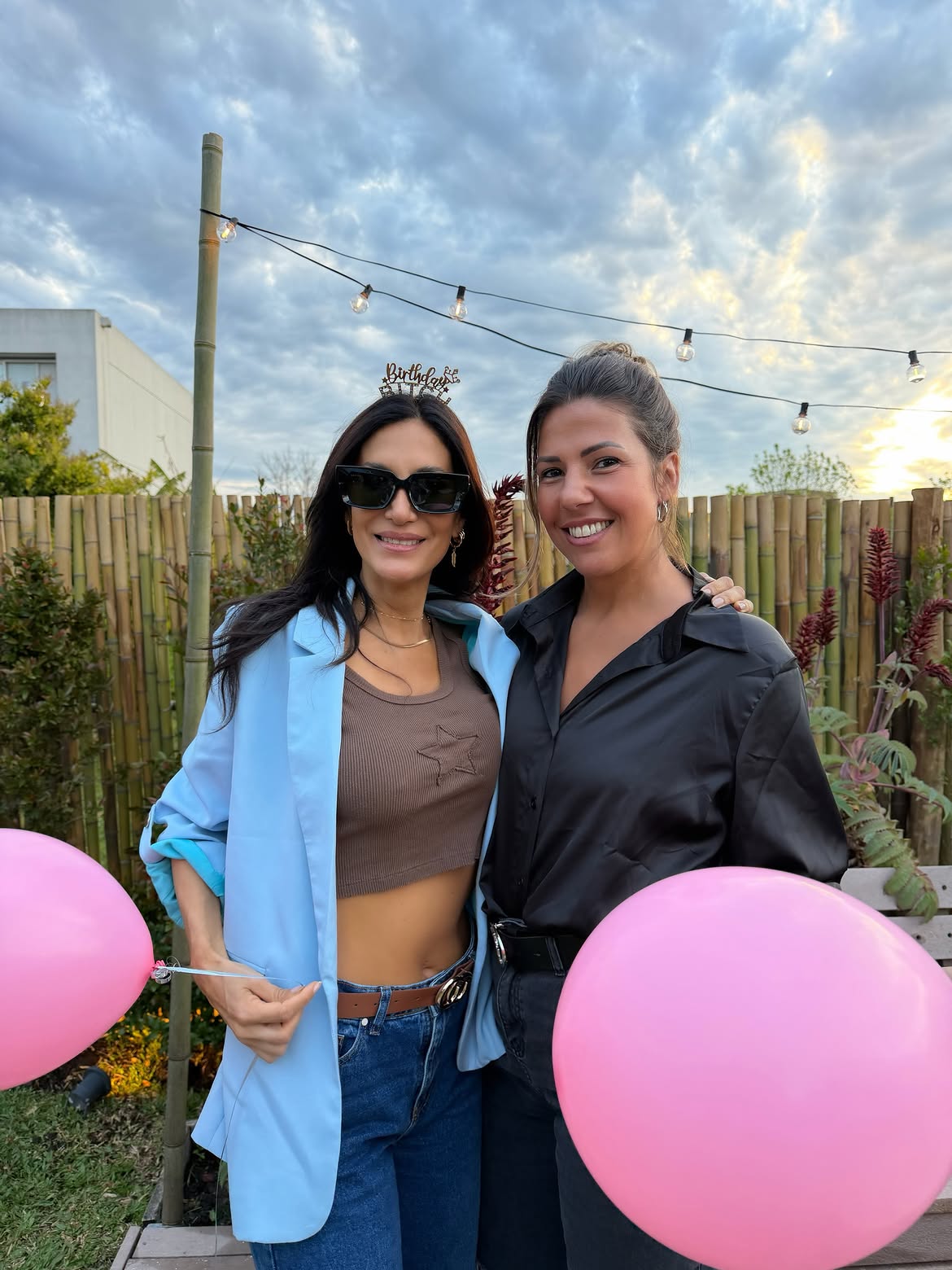 Silvina Escudero celebrando su cumpleaños número 43 en una reunión íntima | Fuente: Instagram/escuderosilvina