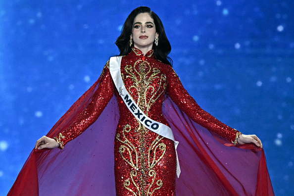 Miss México, Fátima Bosch, participa en la competencia final del certamen Miss Universo 2025 en Nonthaburi, al norte de Bangkok, el 21 de noviembre de 2025 | Fuente: Getty Images