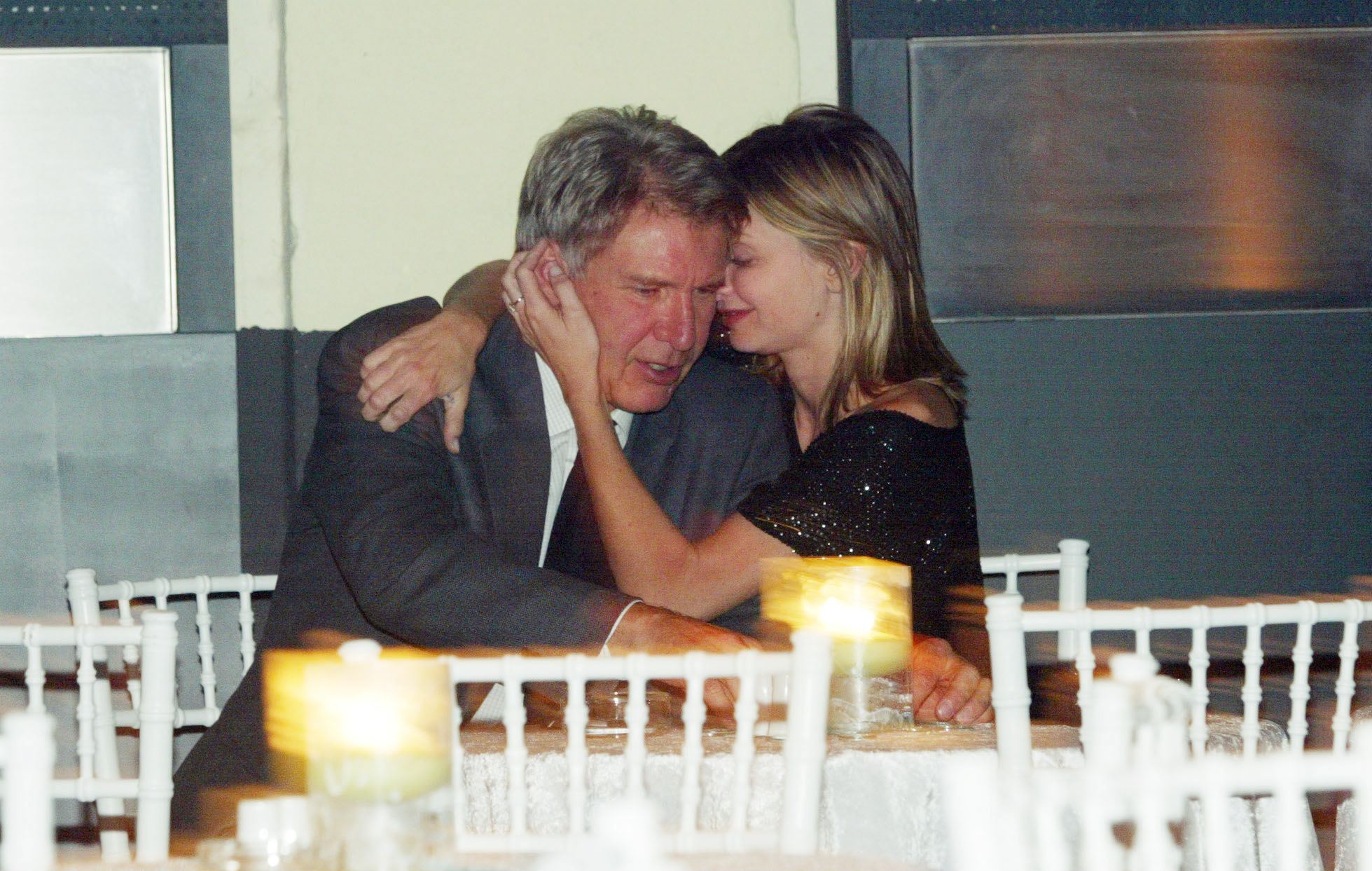Harrison Ford y Calista Flockhart, 2002 | Foto: Getty Images