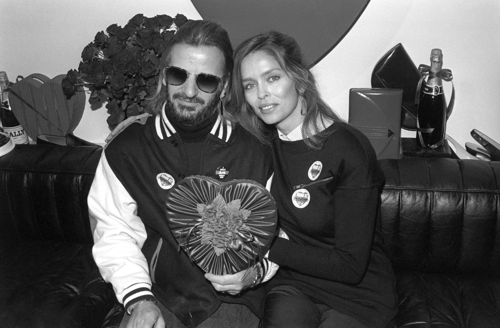 Ringo Starr y Barbara Bach fotografiados en Londres, Inglaterra, en 1989. | Fuente: Getty Images