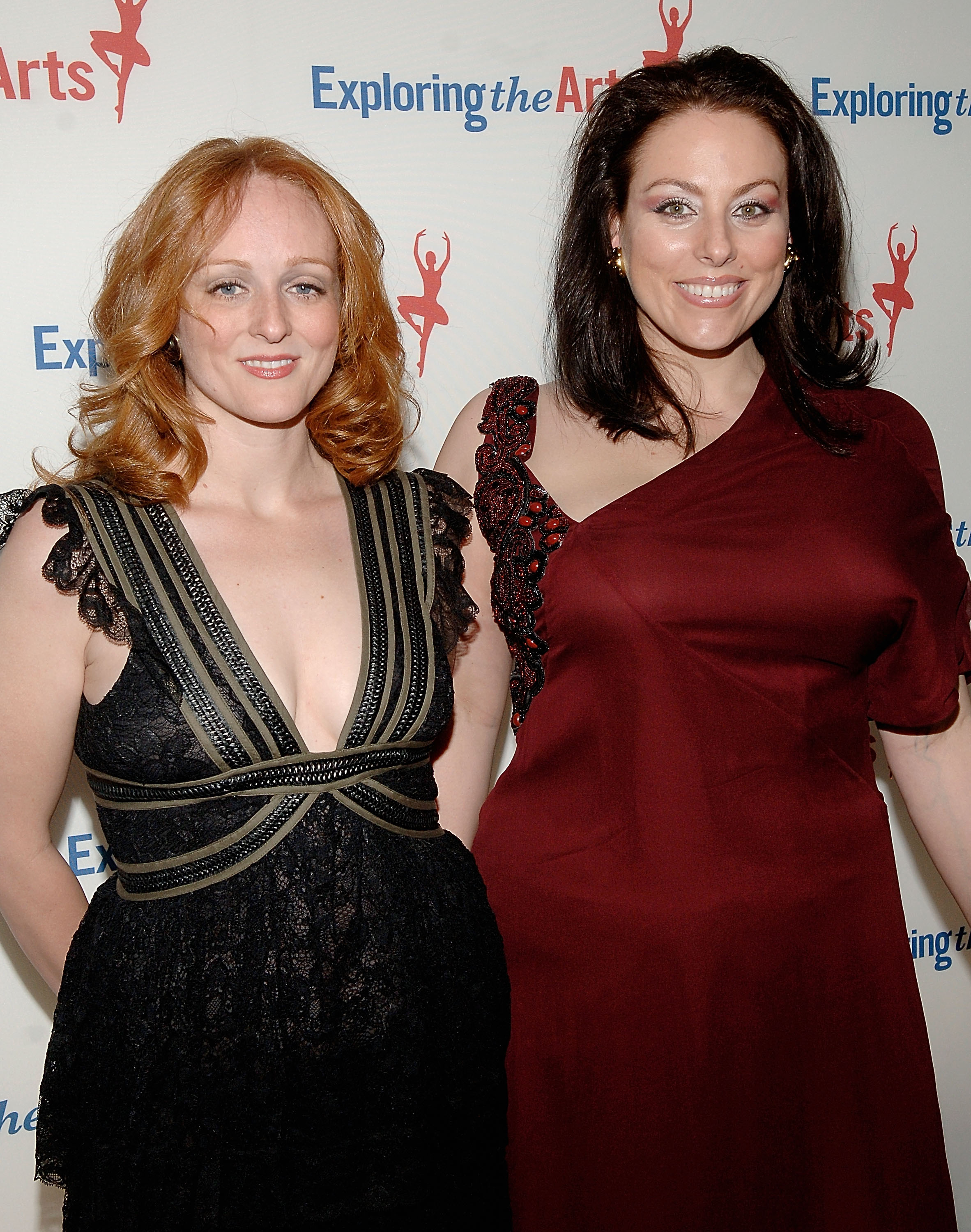 Antonia y Joanna Bennett en la Gala "Explorando las Artes" de Susan y Tony Bennett el 23 de septiembre de 2008, en Nueva York. | Fuente: Getty Images