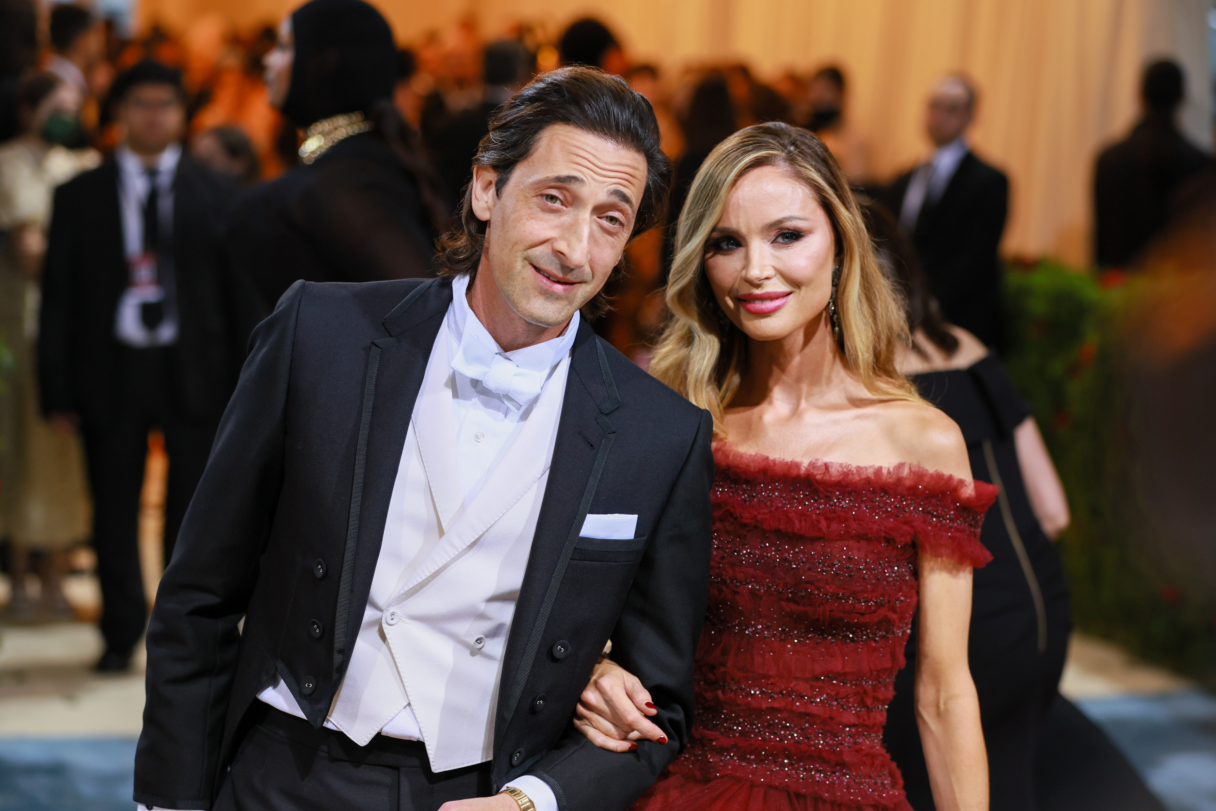 Adrien Brody y Georgina Chapman | Fuente: Getty Images