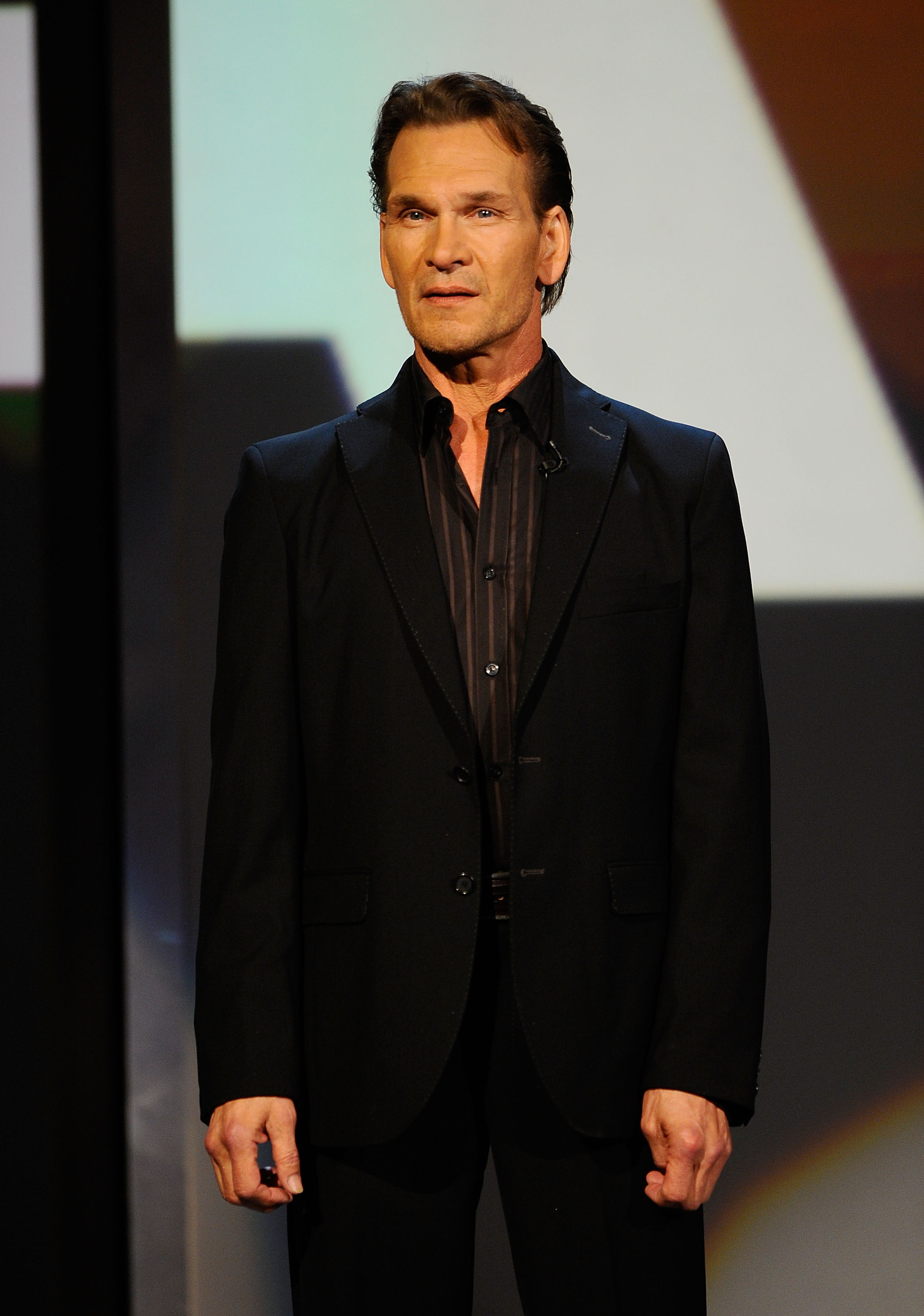 Patrick Swayze asiste a Stand Up To Cancer el 5 de septiembre de 2008 en Hollywood, California | Fuente: Getty Images