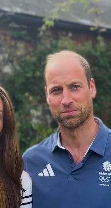 El príncipe William en un vídeo de felicitación al Equipo de Gran Bretaña (GB) que compitió en los Juegos Olímpicos de París, publicado el 11 de agosto de 2024 | Fuente: Instagram/princeandprincessofwales