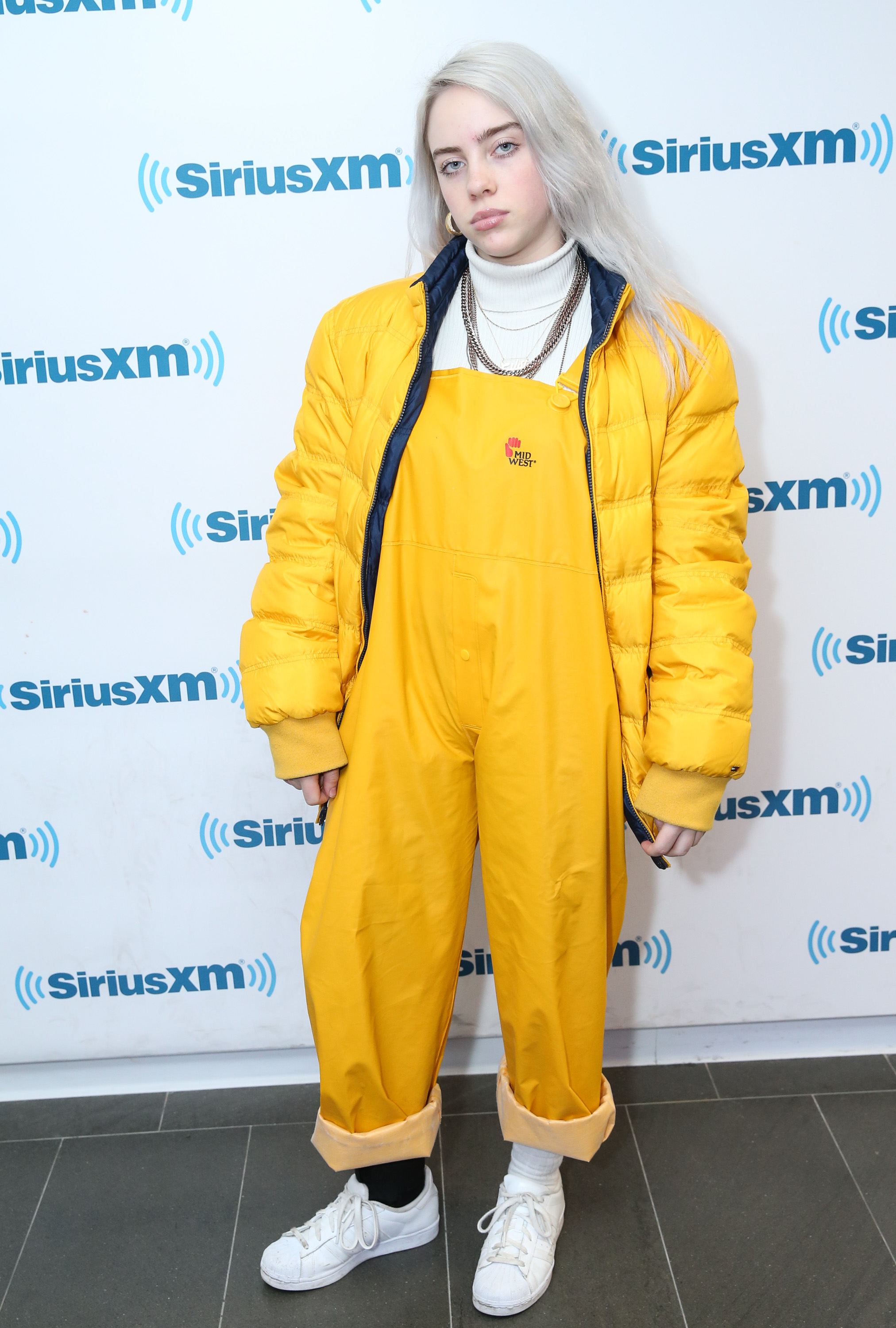 Billie Eilish de visita en los Estudios SiriusXM de Nueva York, el 11 de enero de 2017 | Fuente: Getty Images