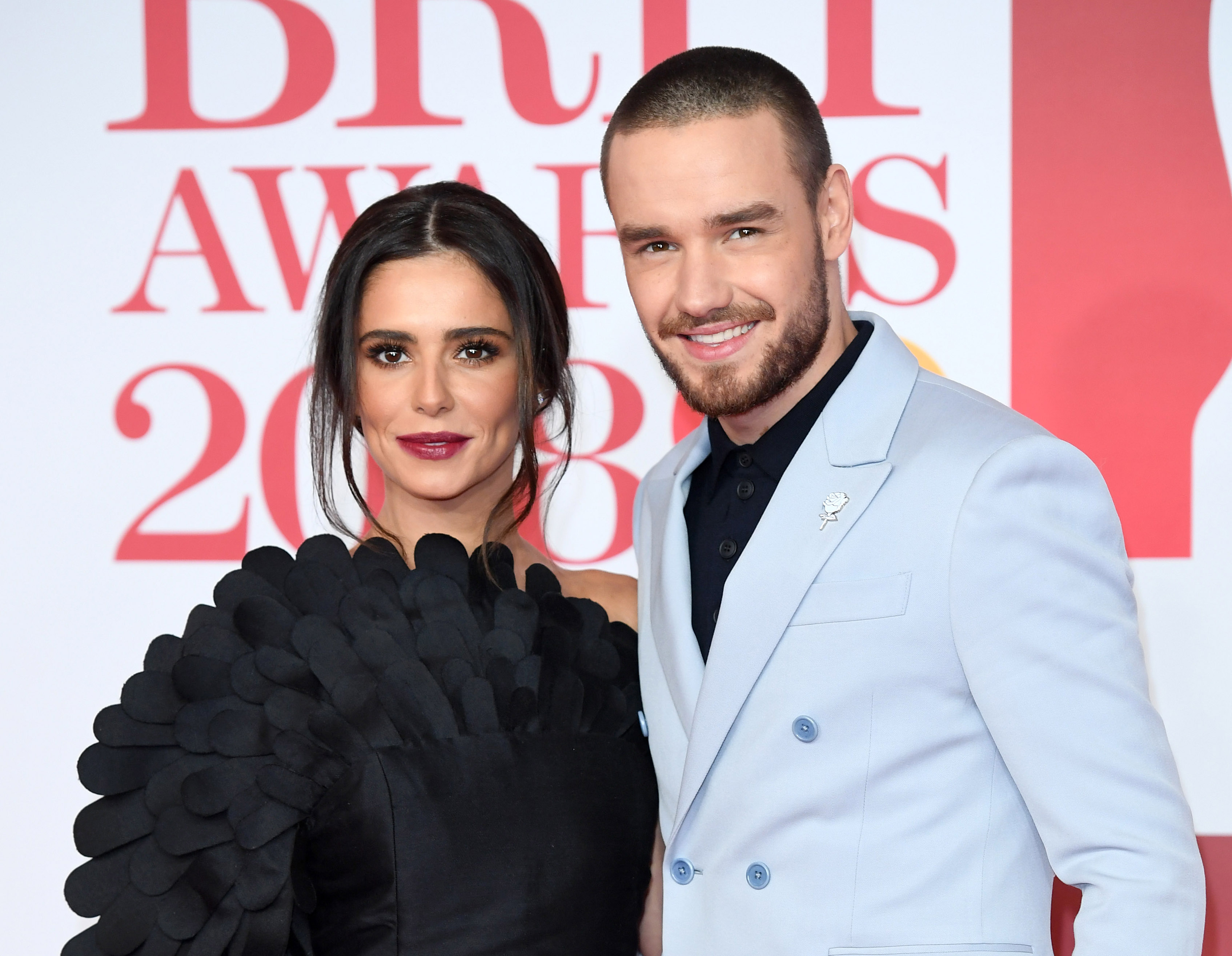 Cheryl Cole y Liam Payne asisten a The BRIT Awards 2018 el 21 de febrero de 2018 | Fuente: Getty Images