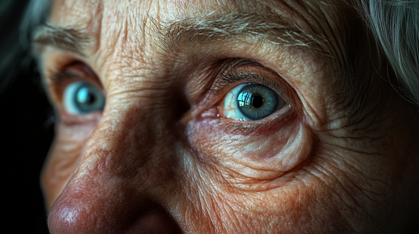 Los ojos de una anciana | Fuente: Midjourney