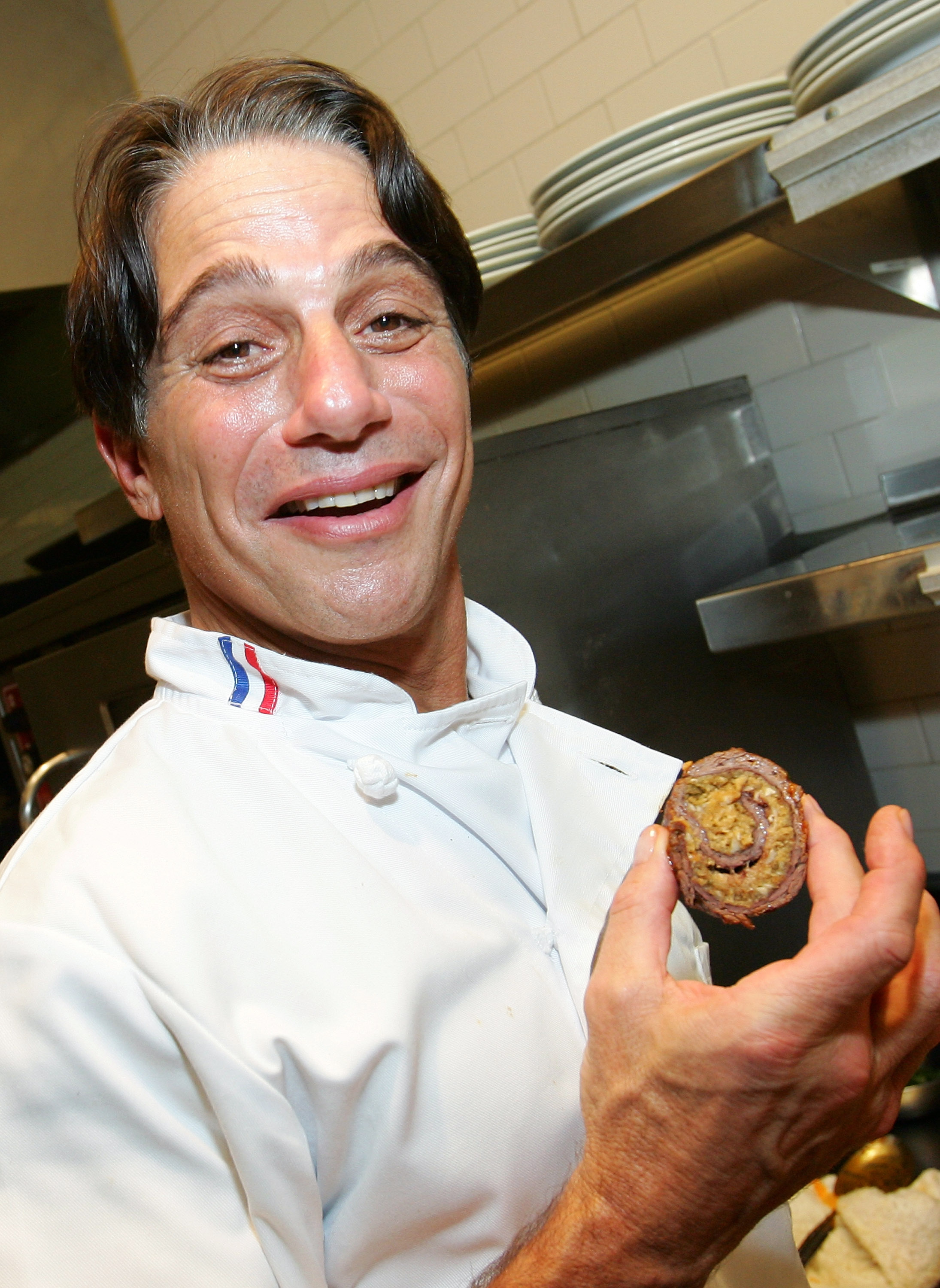 El famoso actor fotografiado en el restaurante Torre Eiffel del Paris Las Vegas el 30 de octubre de 2007 | Fuente: Getty Images