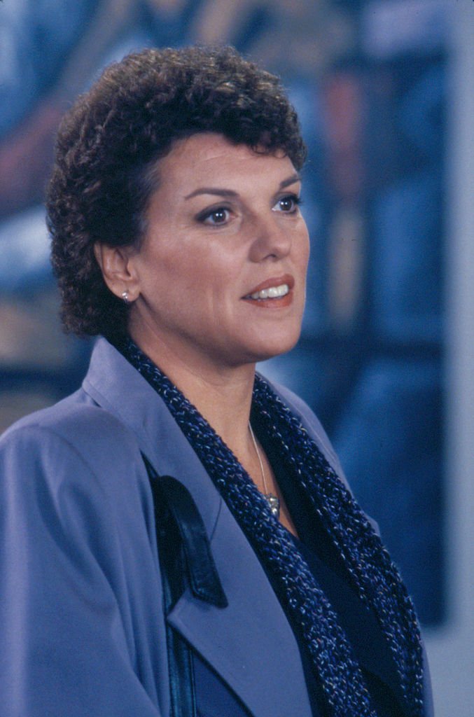Tyne Daly como la detective Mary Beth Lacey en "Cagney & Lacey" en 1988 | Fuente: Getty Images