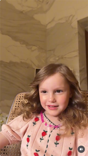 Pampita grabó a su hija Anita mientras le hacía varias preguntas | Fuente: Instagram/anagarciamoritan
