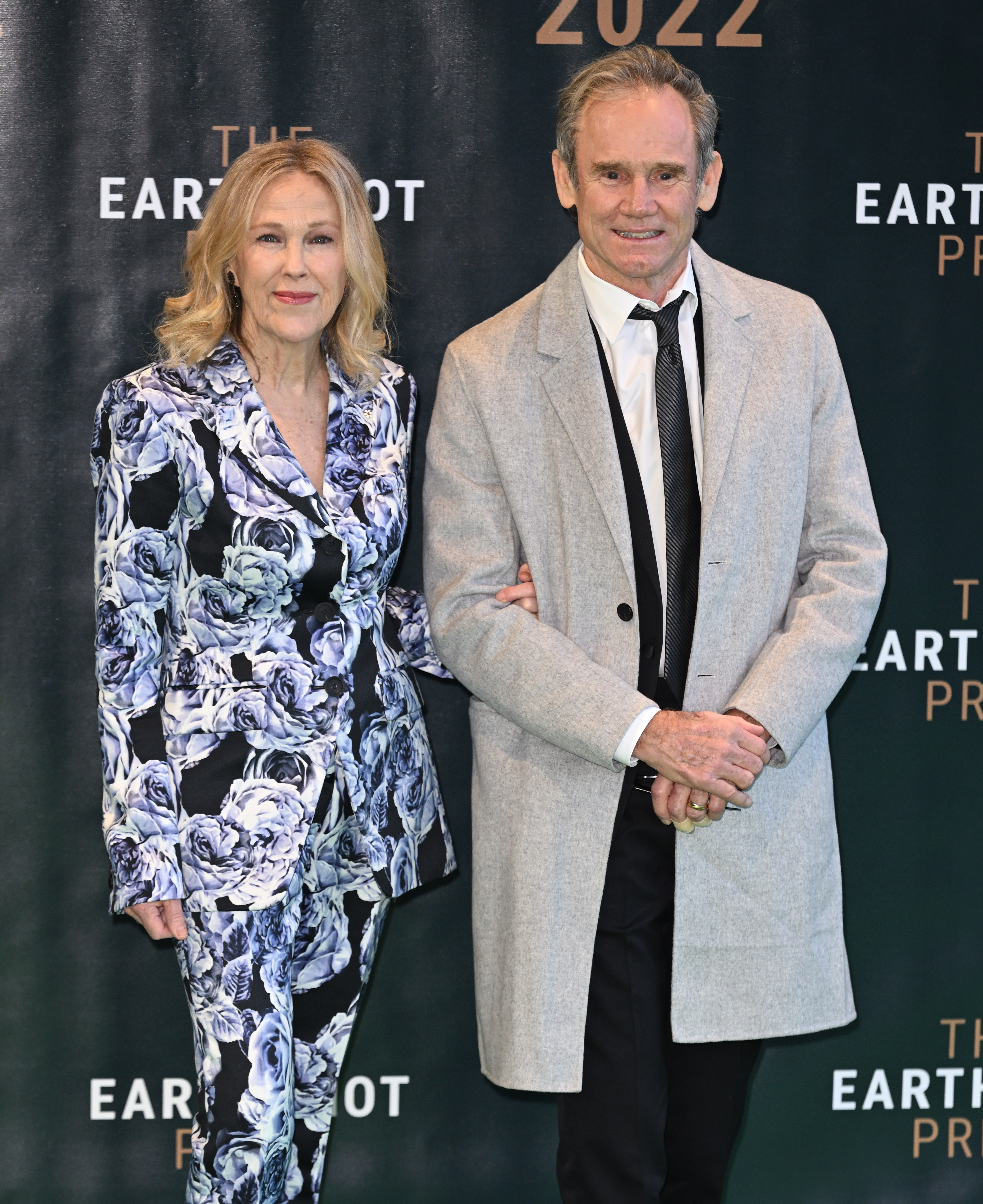 Catherine O'Hara y Bo Welch en el acto del Premio Earthshot en Boston, Massachusetts, el 2 de diciembre de 2022 | Fuente: Getty Images