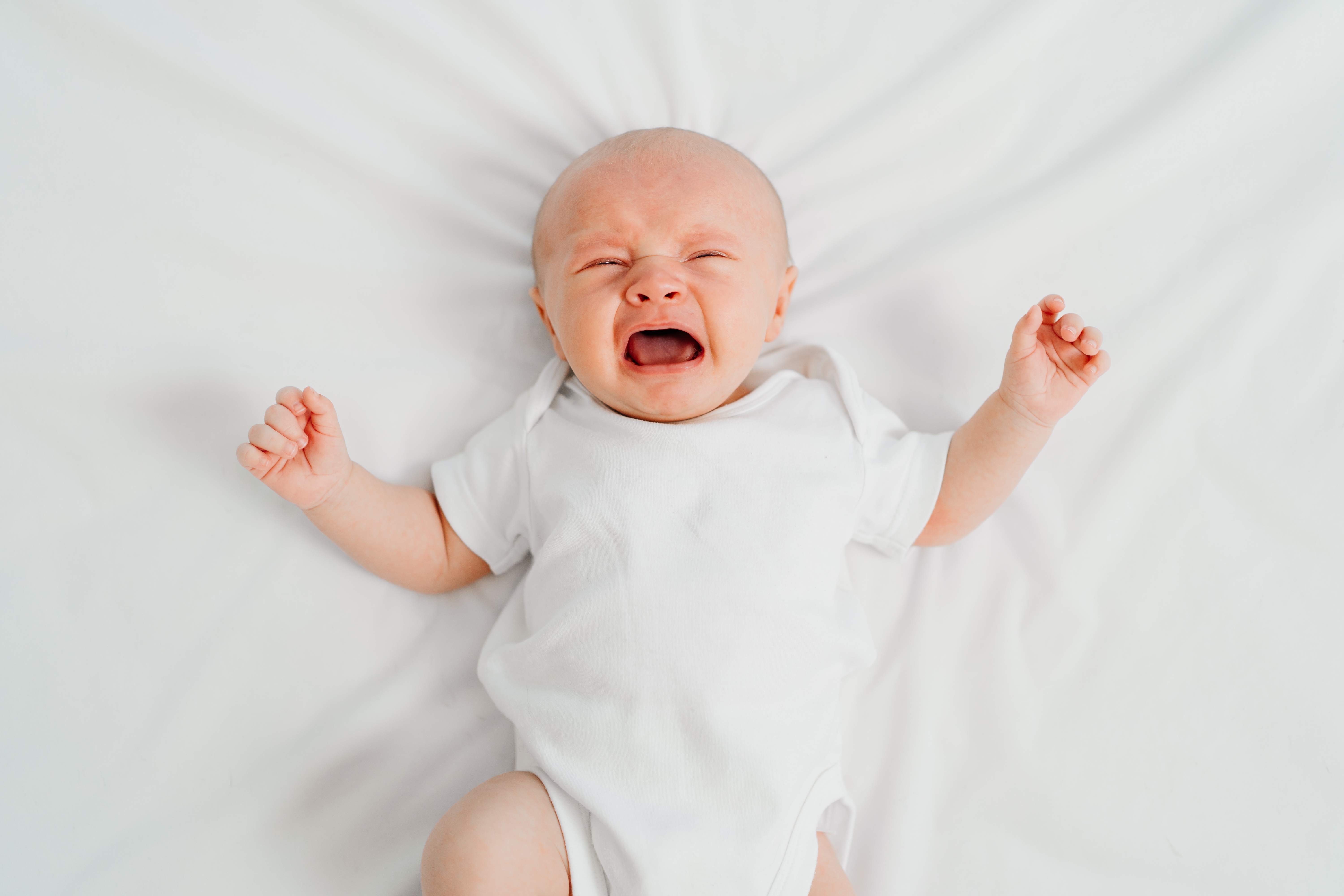 Un bebé llorando. | Foto: Shutterstock