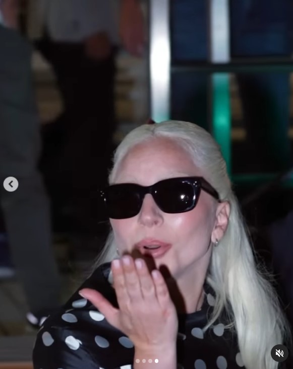 Lady Gaga durante la 81ª edición del Festival Internacional de Cine de Venecia el 2 de septiembre de 2024, en Venecia, Italia | Fuente: Instagram/entertainmenttonight