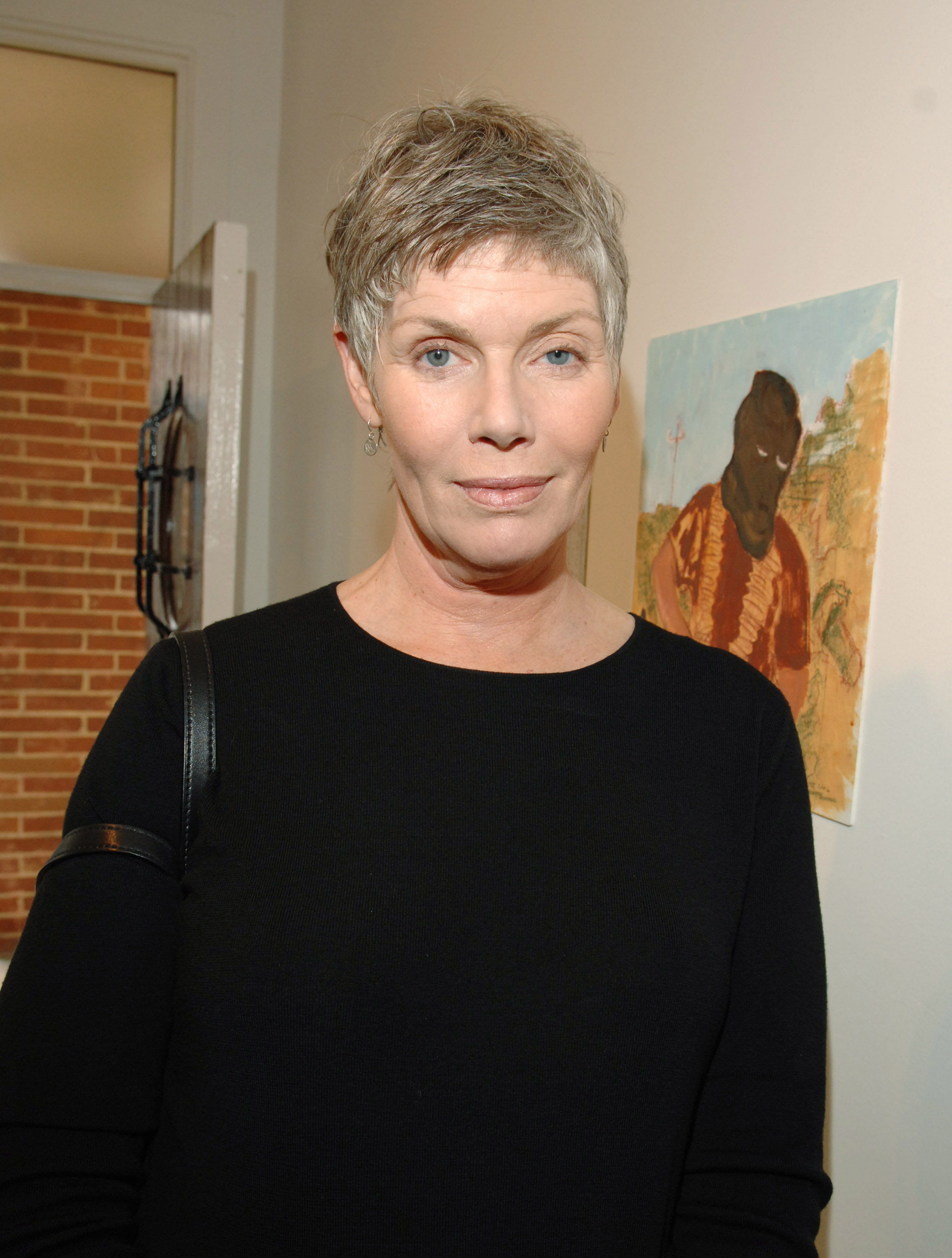 La actriz en la exposición de arte Paintings by Mary Lambert el 7 de abril de 2007. | Fuente: Getty Images