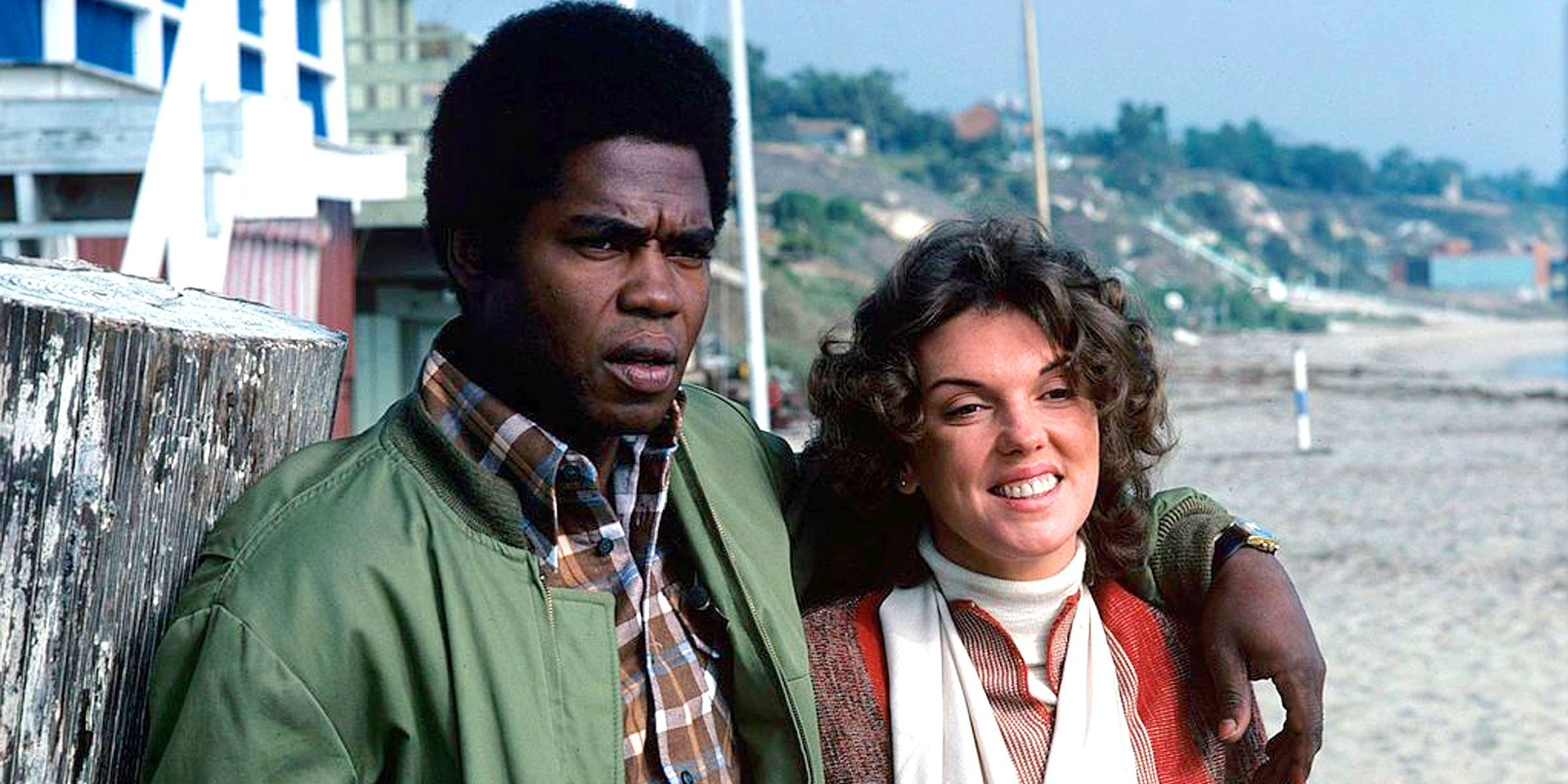Georg Stanford Brown y Tyne Daly, 1976 | Fuente: Getty Images