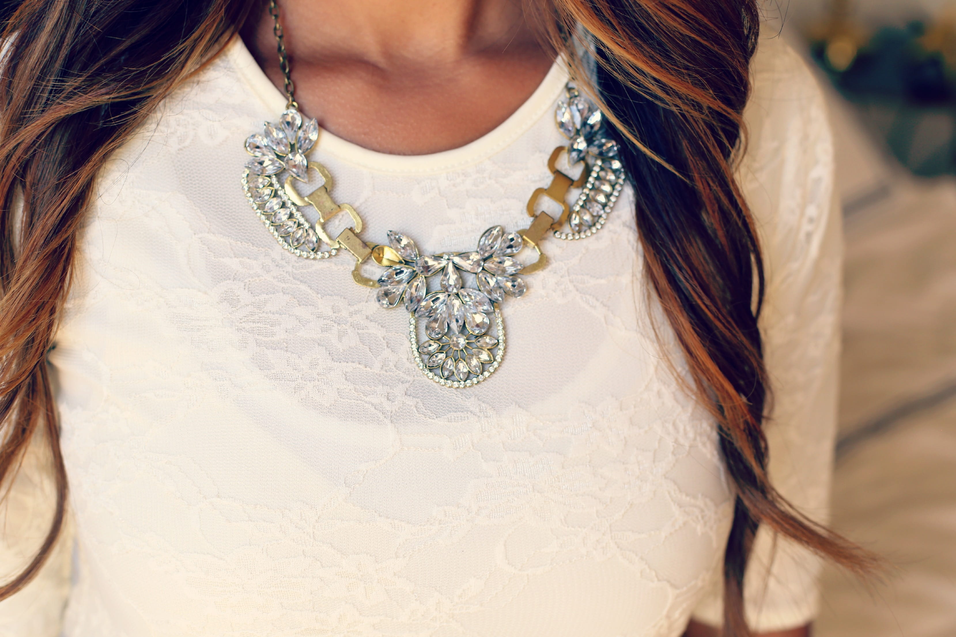 Collar de dama en oro y plata.| Foto: Ui here