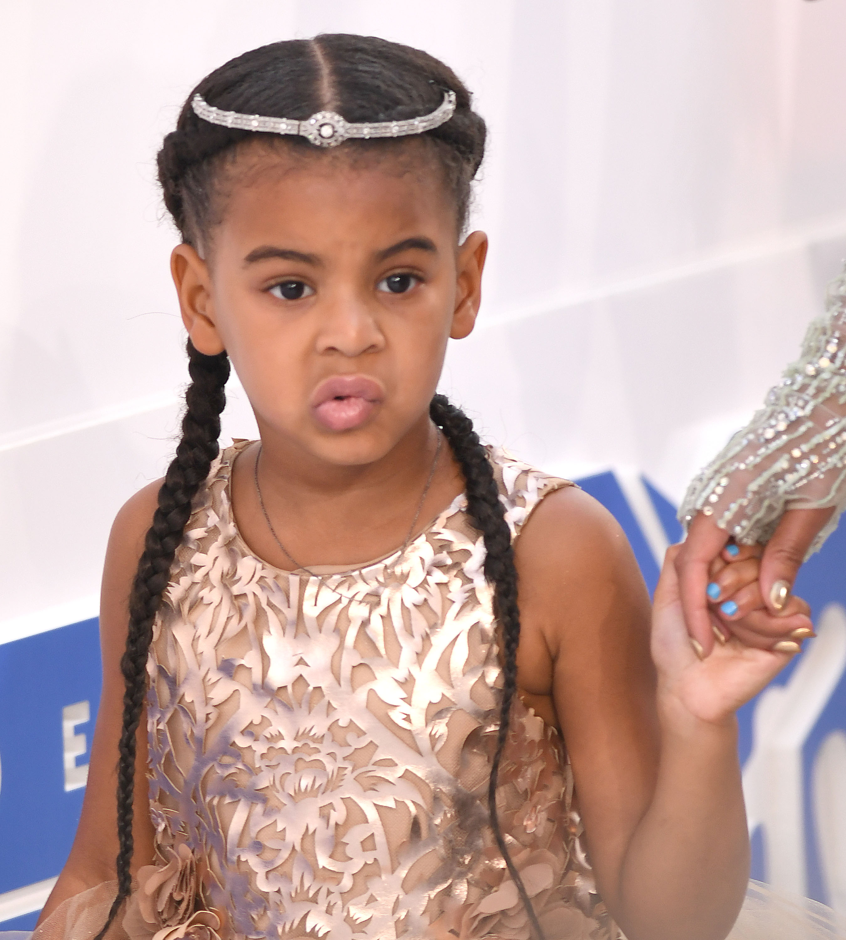 Blue Ivy Carter en los MTV Video Music Awards el 28 de agosto de 2016, en Nueva York. | Fuente: Getty Images