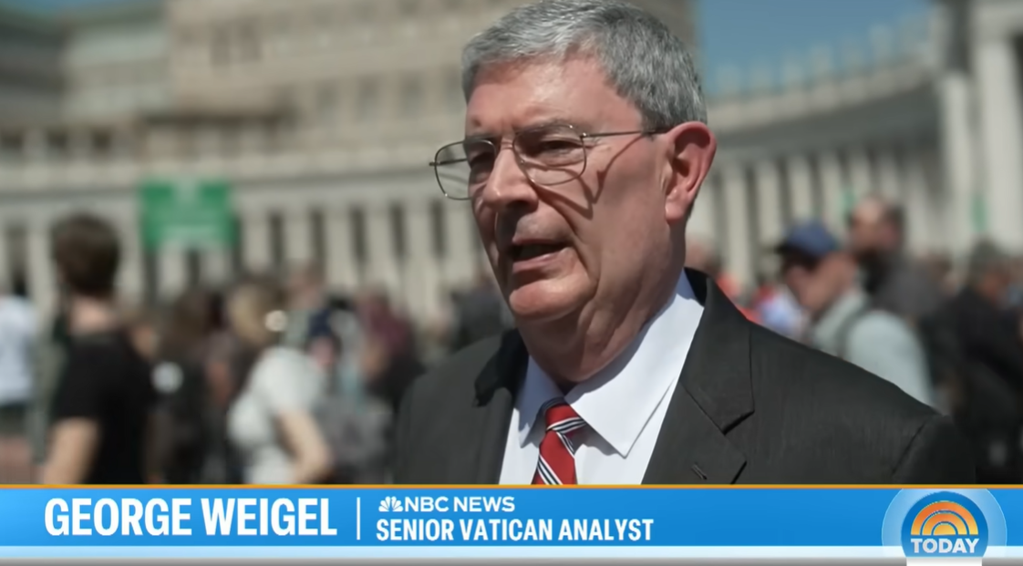 George Weigel, Analista Senior del Vaticano, comparte sus ideas sobre los posibles candidatos papales, publicado el 22 de abril de 2025 | Fuente: YouTube/TODAY