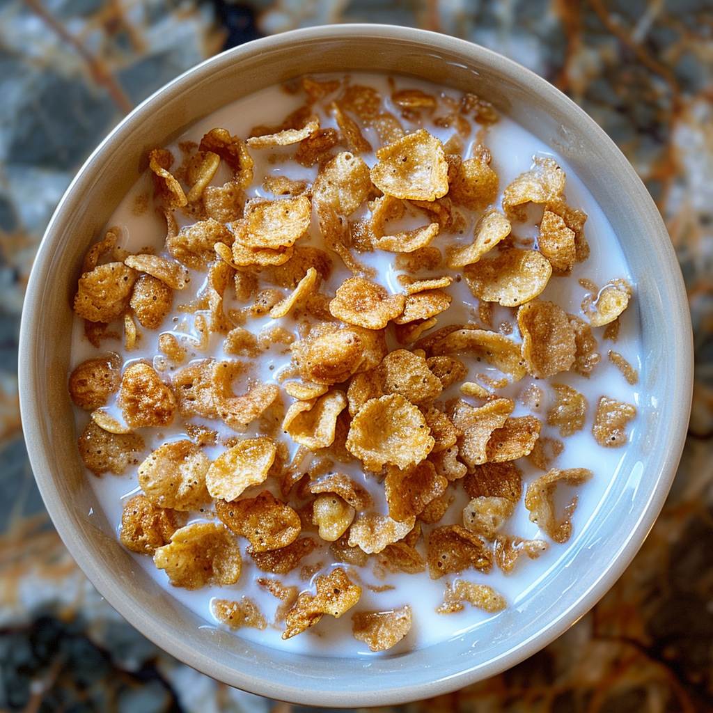 Cereales en un vaso medidor | Fuente: Midjourney
