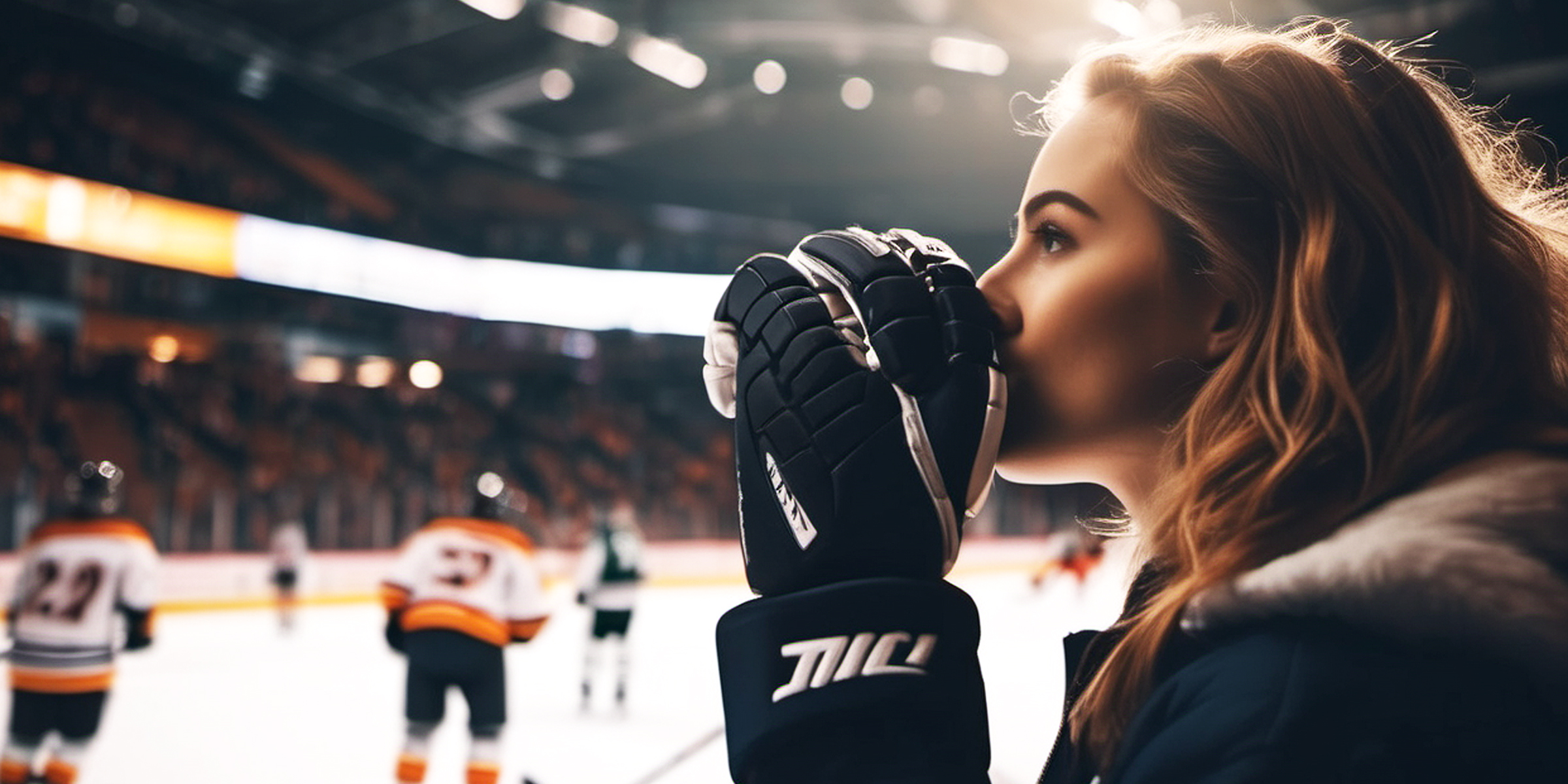 Una mujer en un partido de hockey | Fuente: Amomama