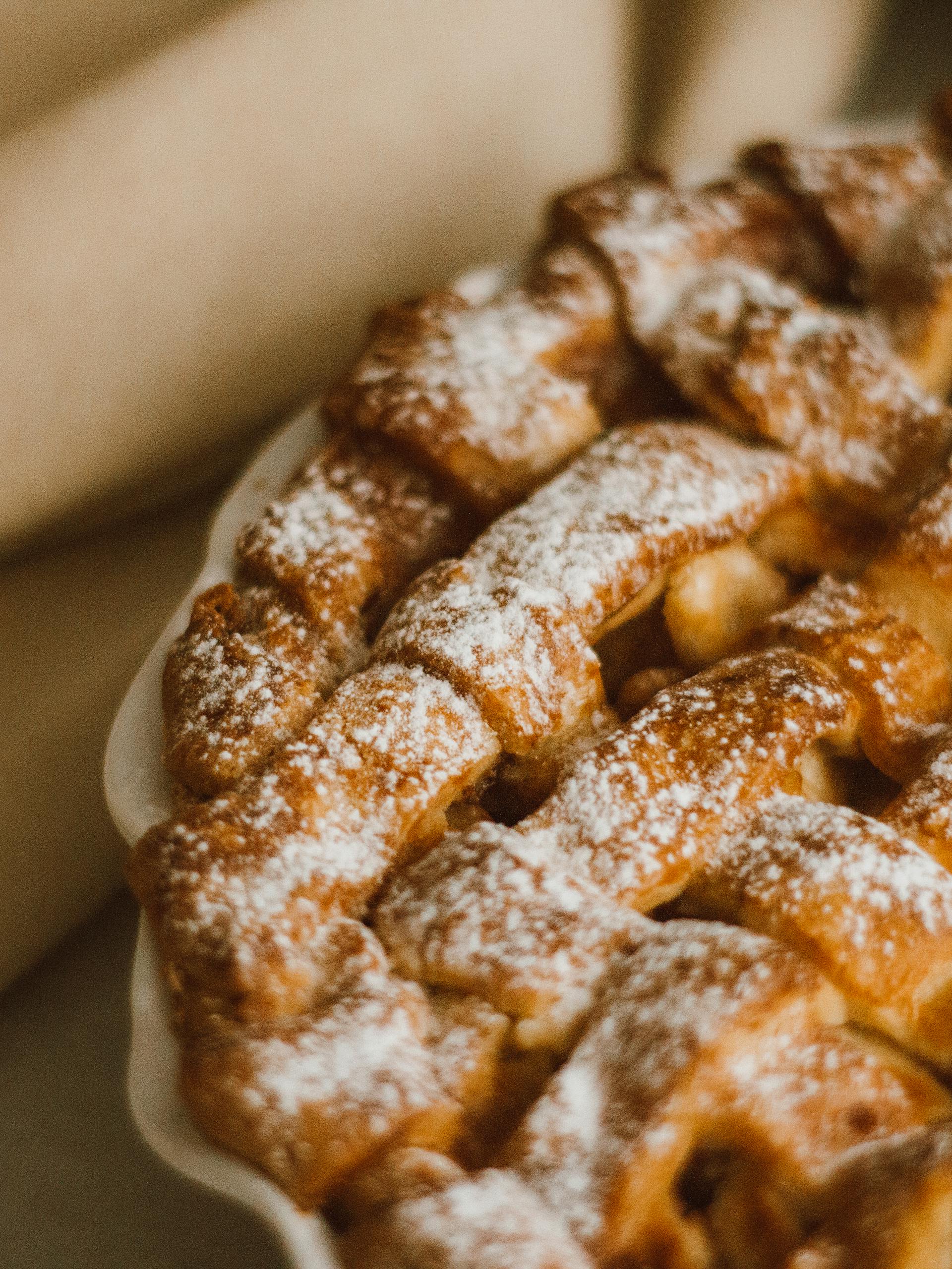 Primer plano de una tarta de manzana | Fuente: Pexels