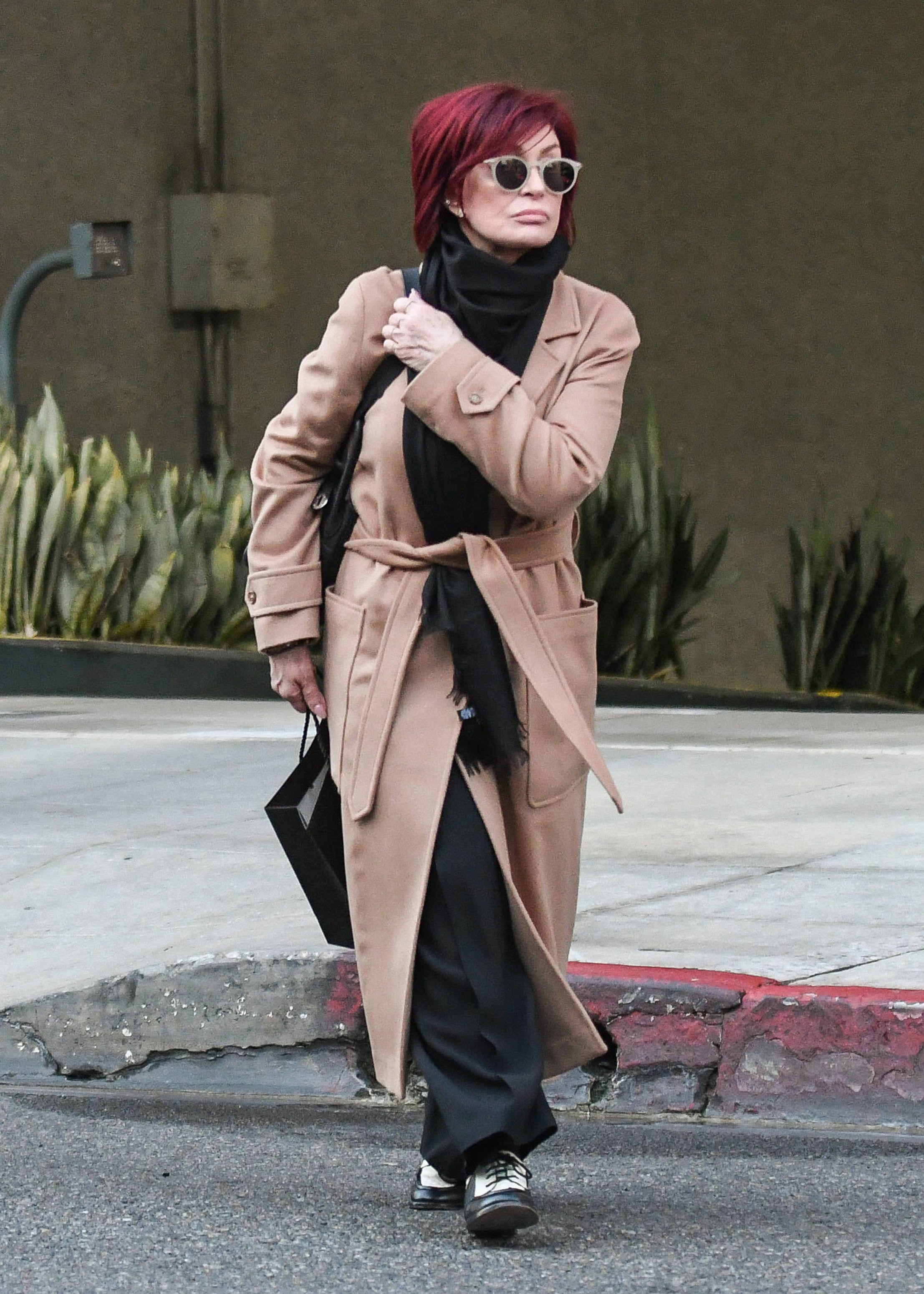 Sharon Osbourne es vista en Los Ángeles, California, el 8 de enero de 2020 | Foto: Getty Images