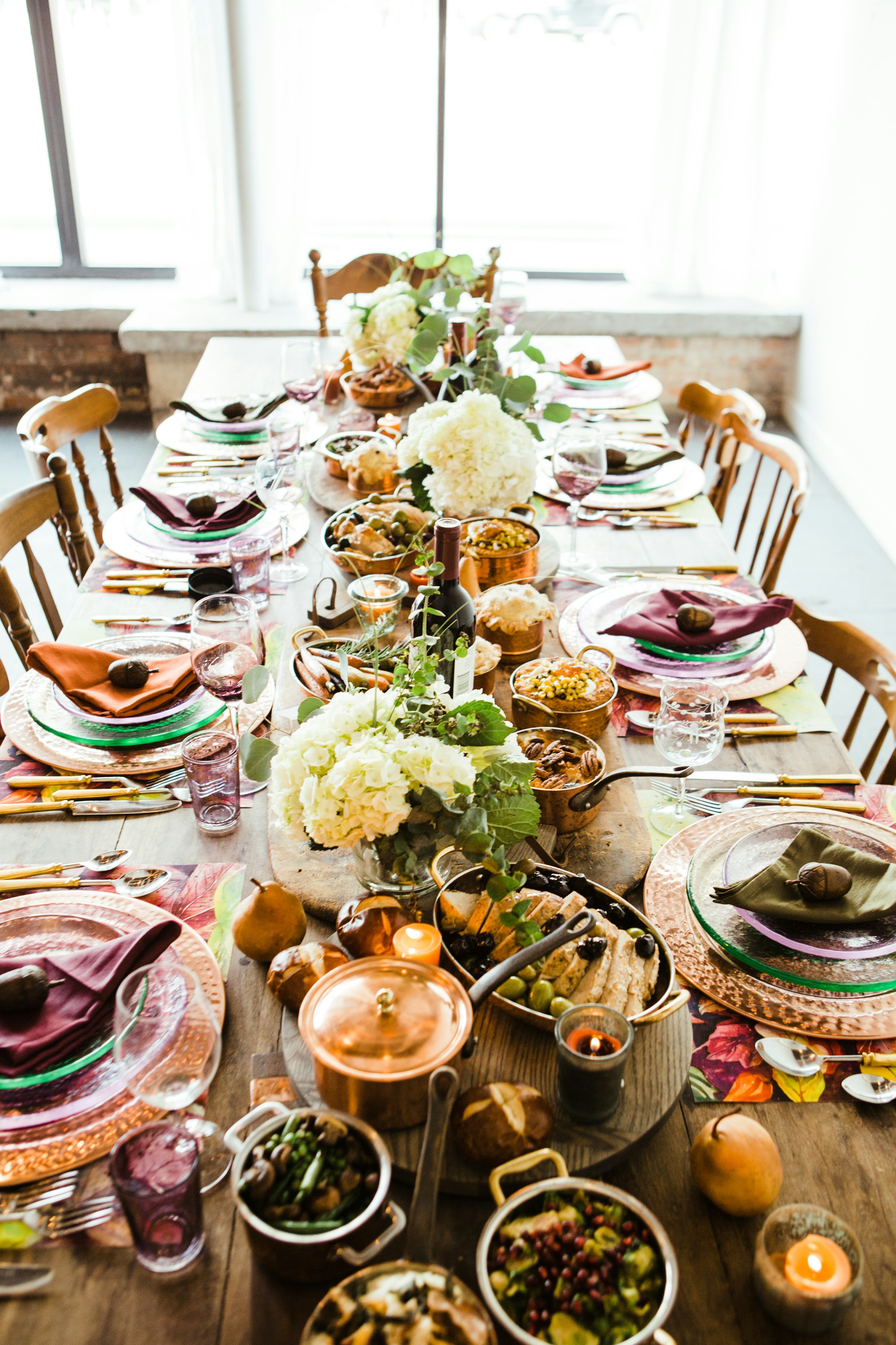 El escenario de una cena | Fuente: Unsplash