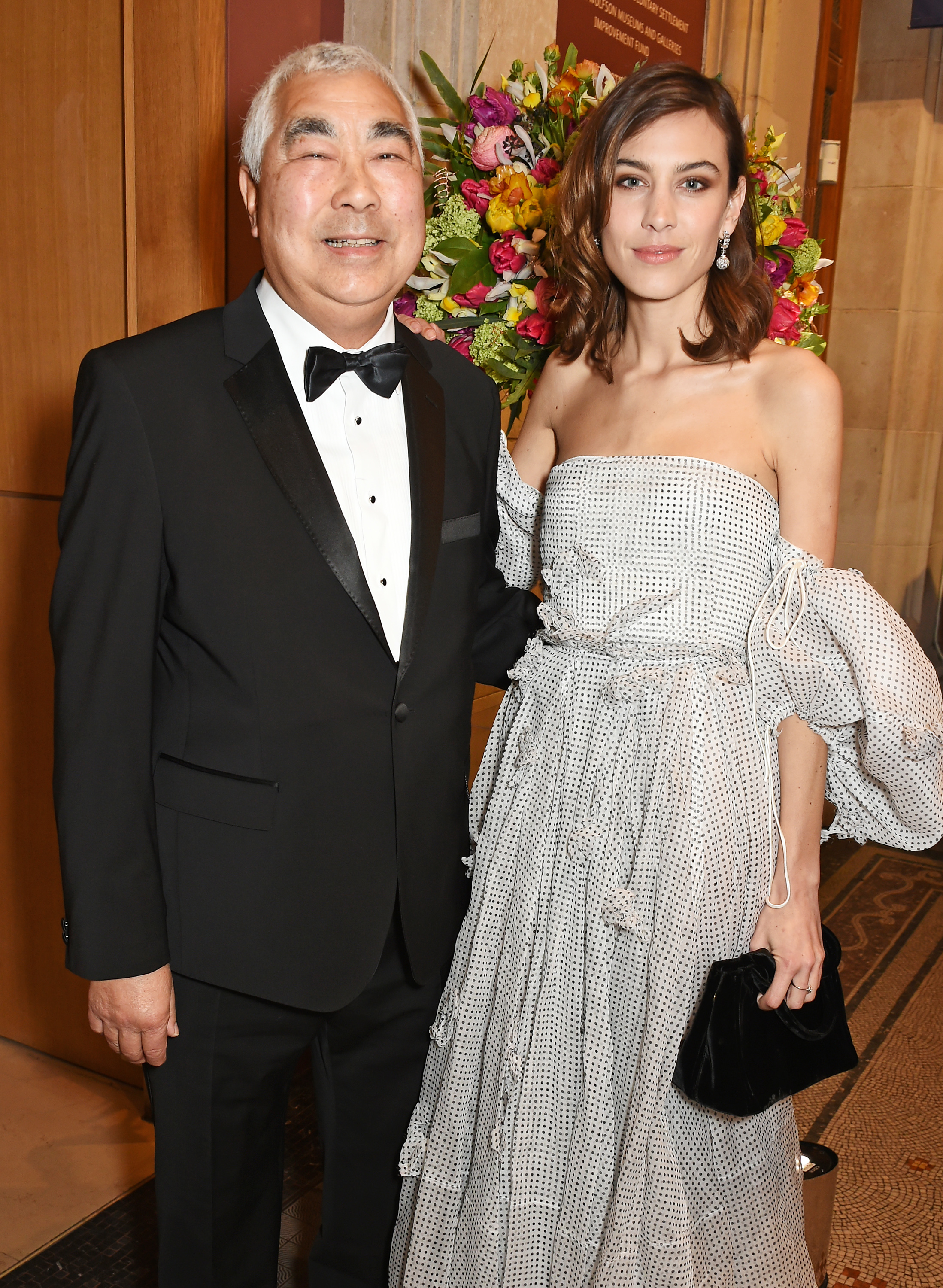 Alexa Chung and Philip Chung during the Portrait Gala 2017 at the National Portrait Gallery on March 28, 2017, in London, England. | Source: Getty Images