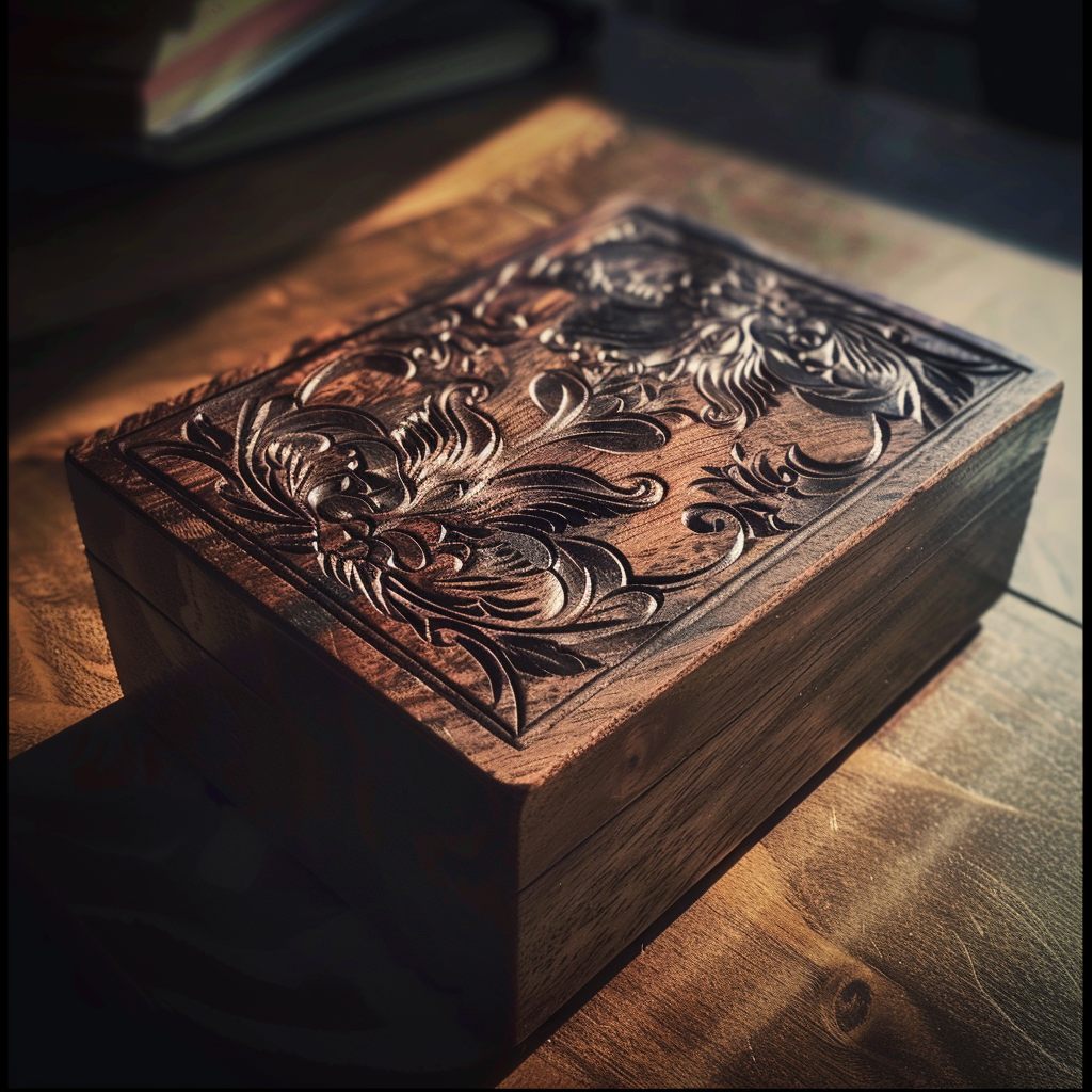 Una hermosa caja de madera | Fuente: Pexels