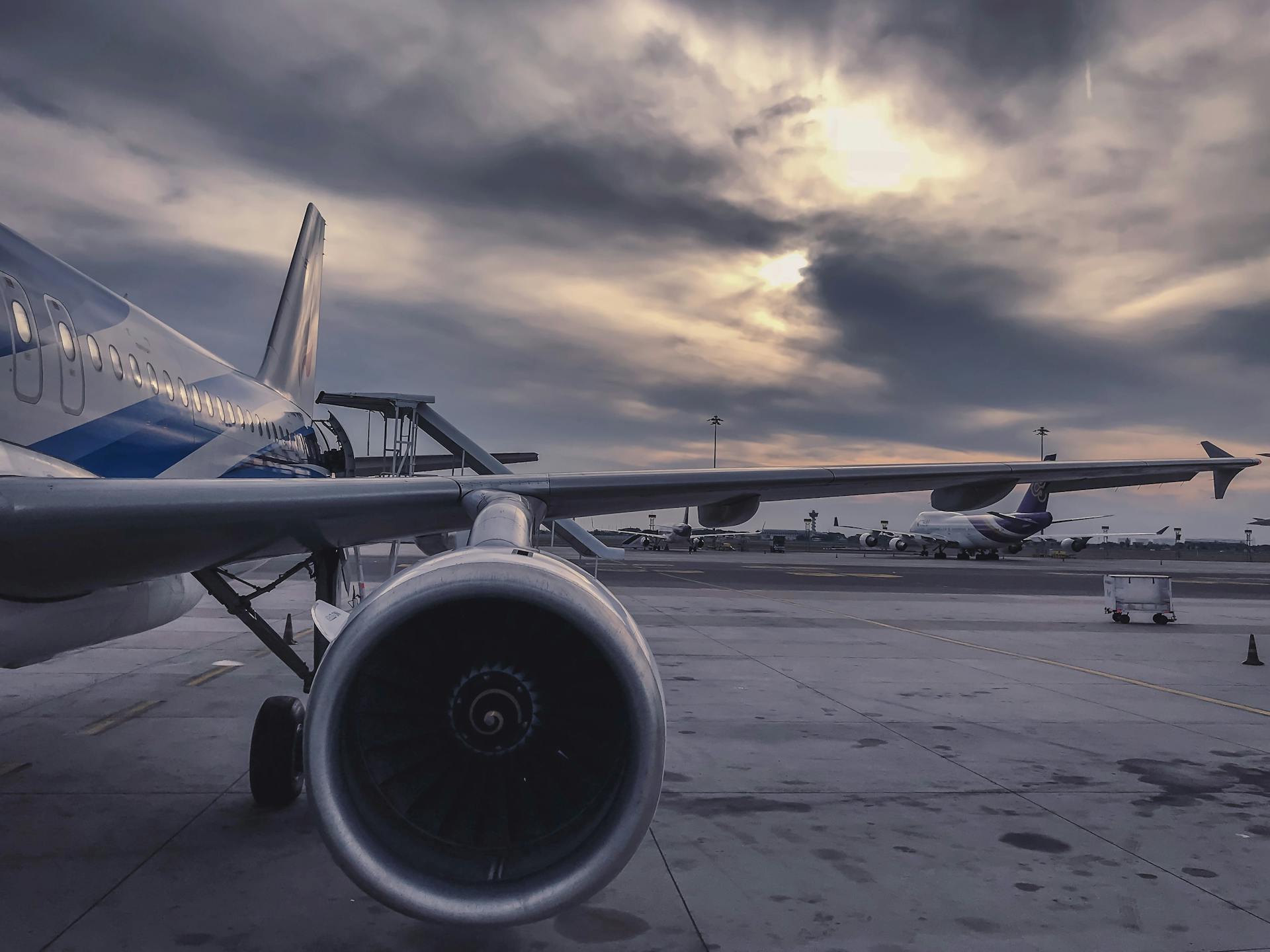 Un avión | Fuente: Pexels