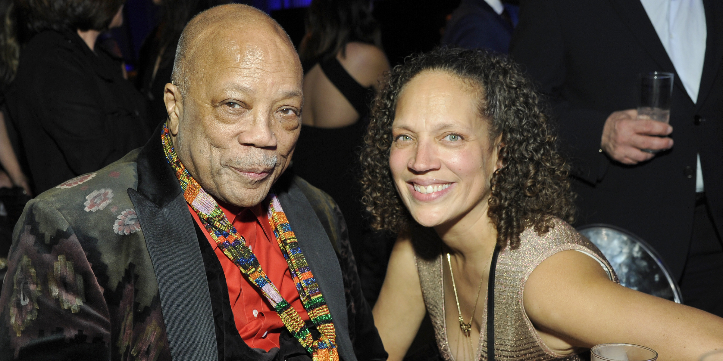 Quincy Jones y Martina Jones | Fuente: Getty Images