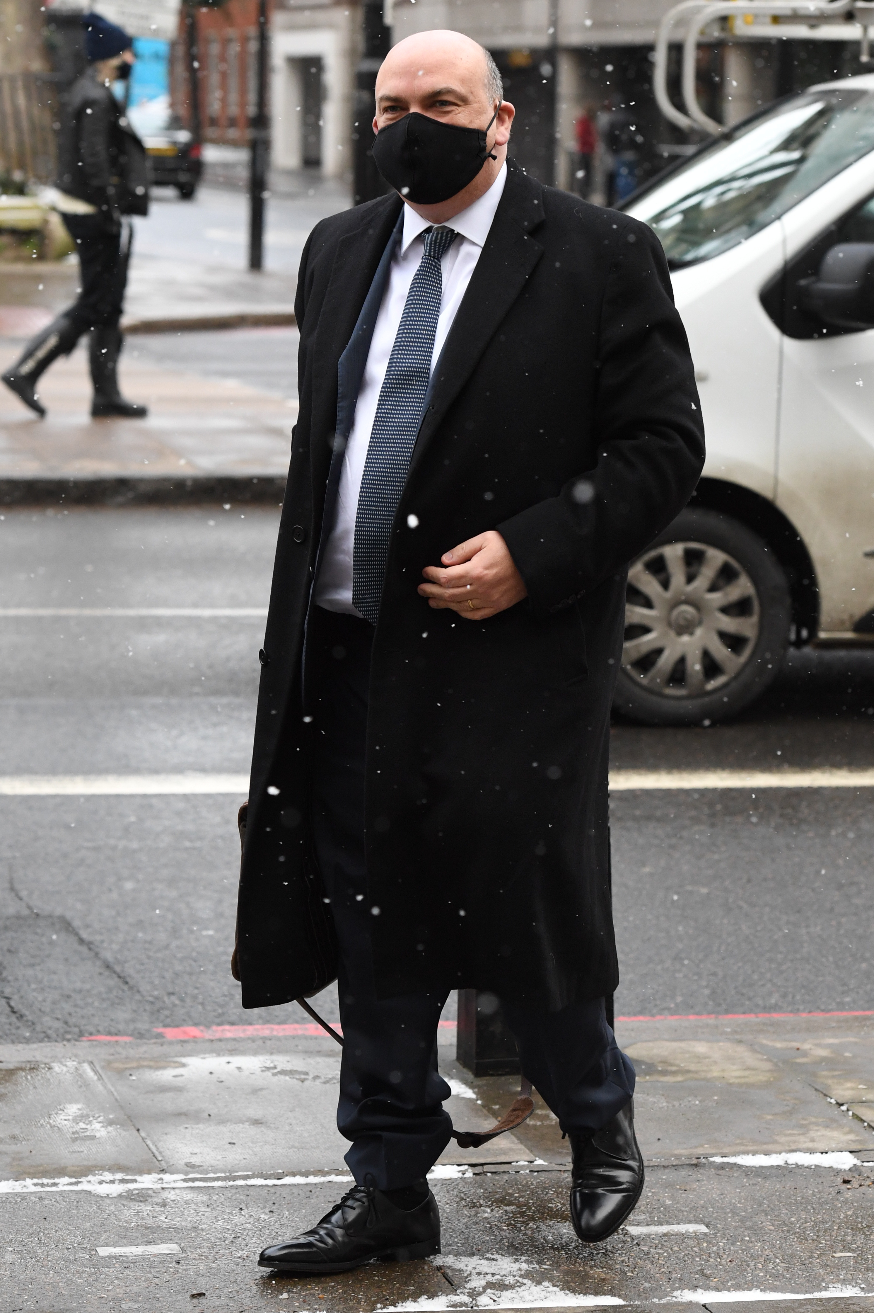 Mike Lynch llegando al Tribunal de Magistrados de Westminster el 9 de febrero de 2021, en Londres, Inglaterra | Fuente: Getty Images