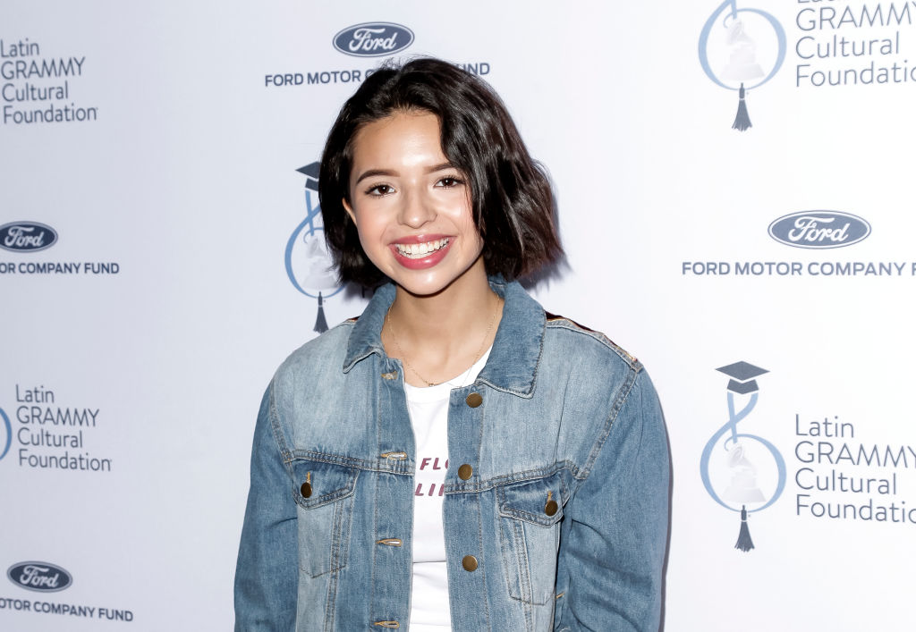 Ángela Aguilar asiste al evento Latin GRAMMY in the Schools Los Angeles 2019 el 11 de septiembre de 2019 en Los Ángeles, California.